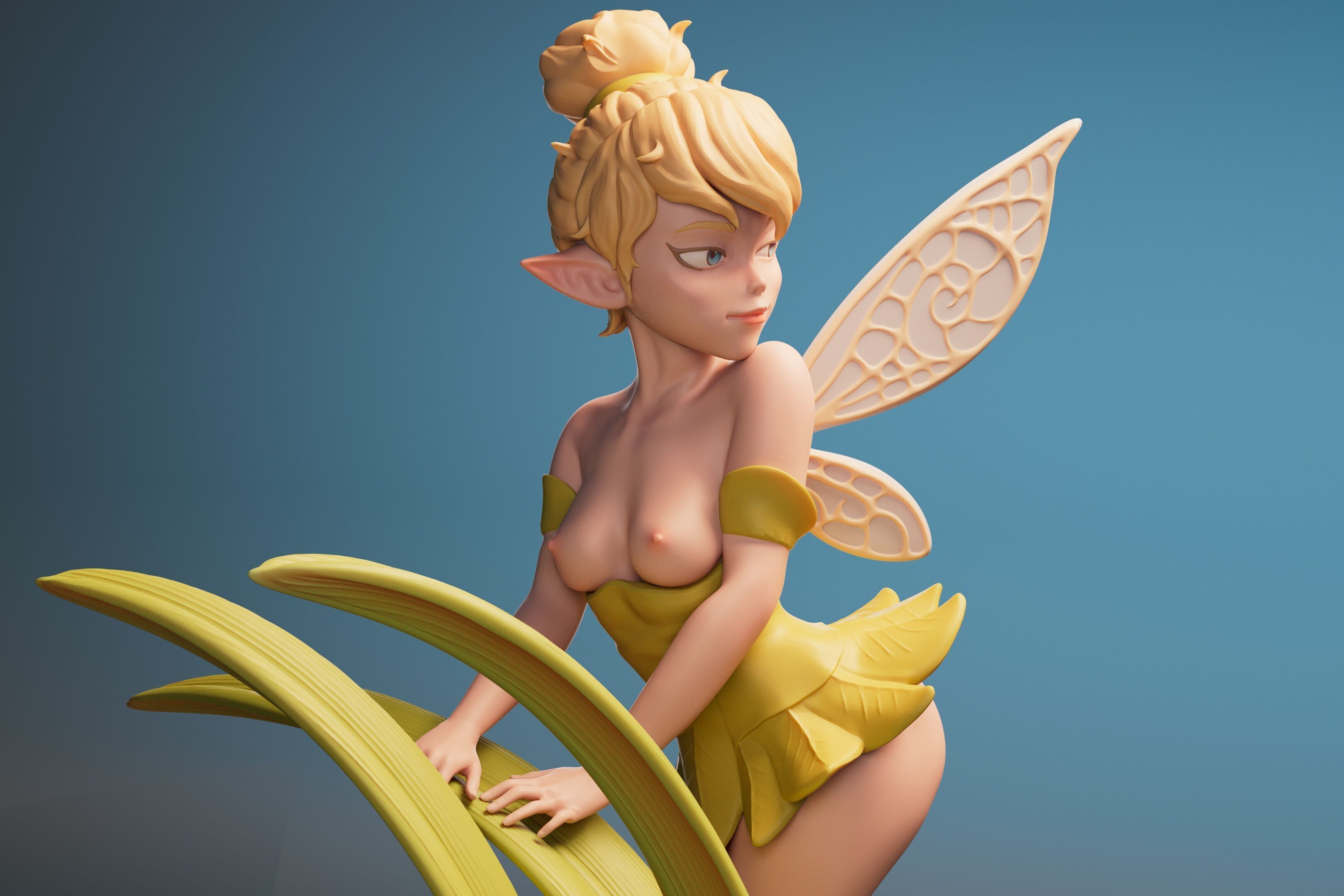 Tinker Bell 3D print model_2