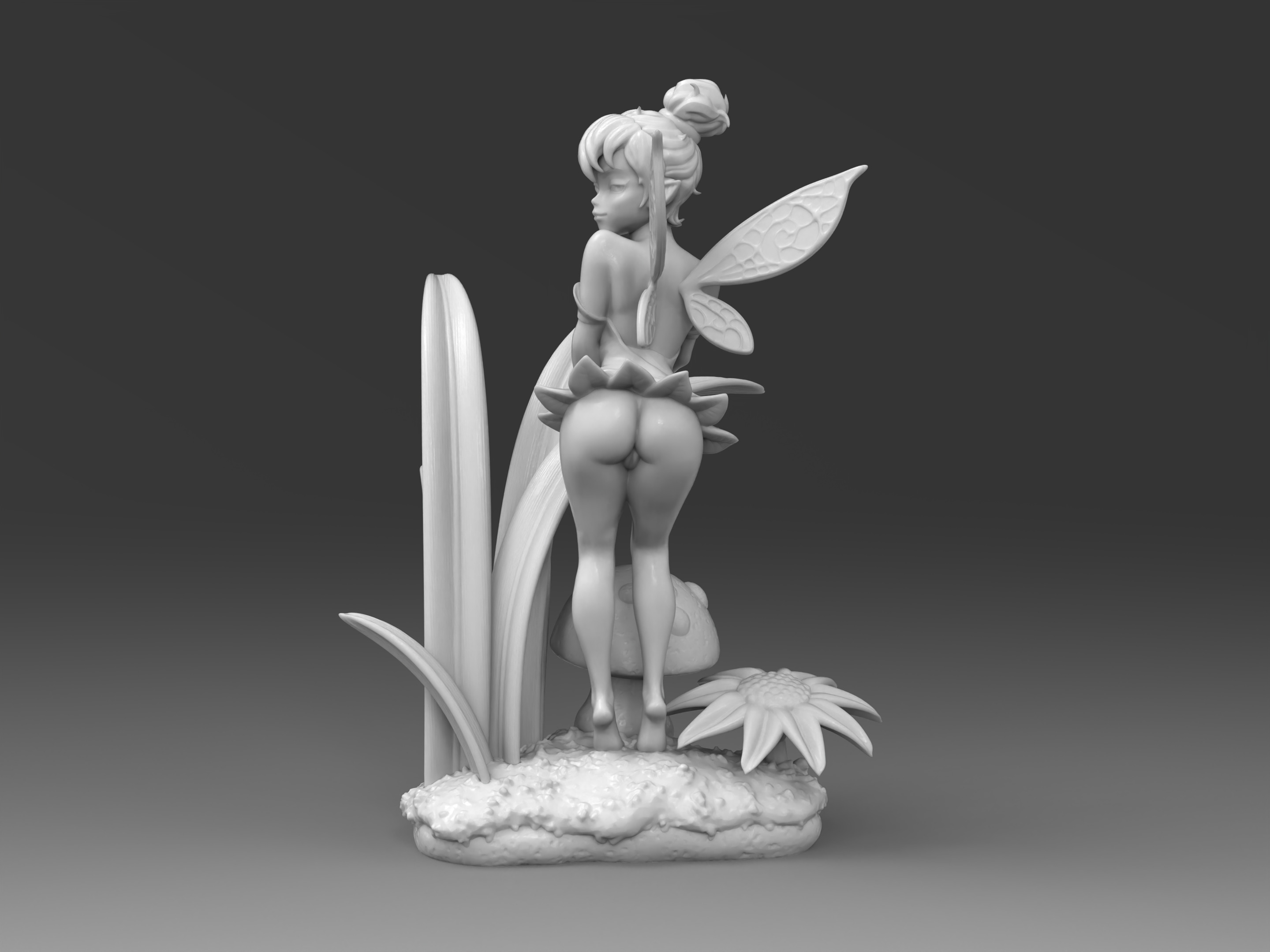 Tinker Bell 3D print model_8