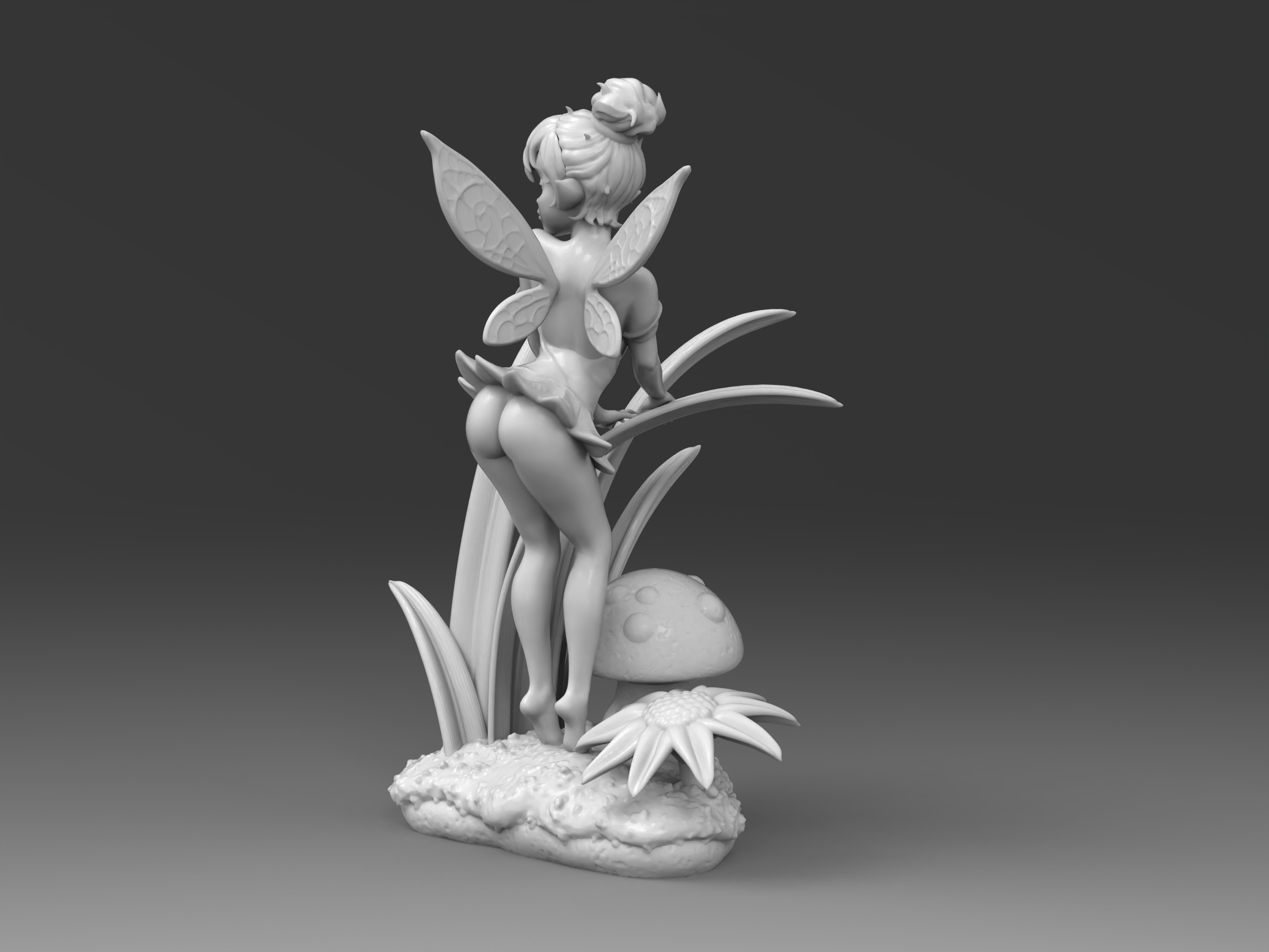 Tinker Bell 3D print model_10