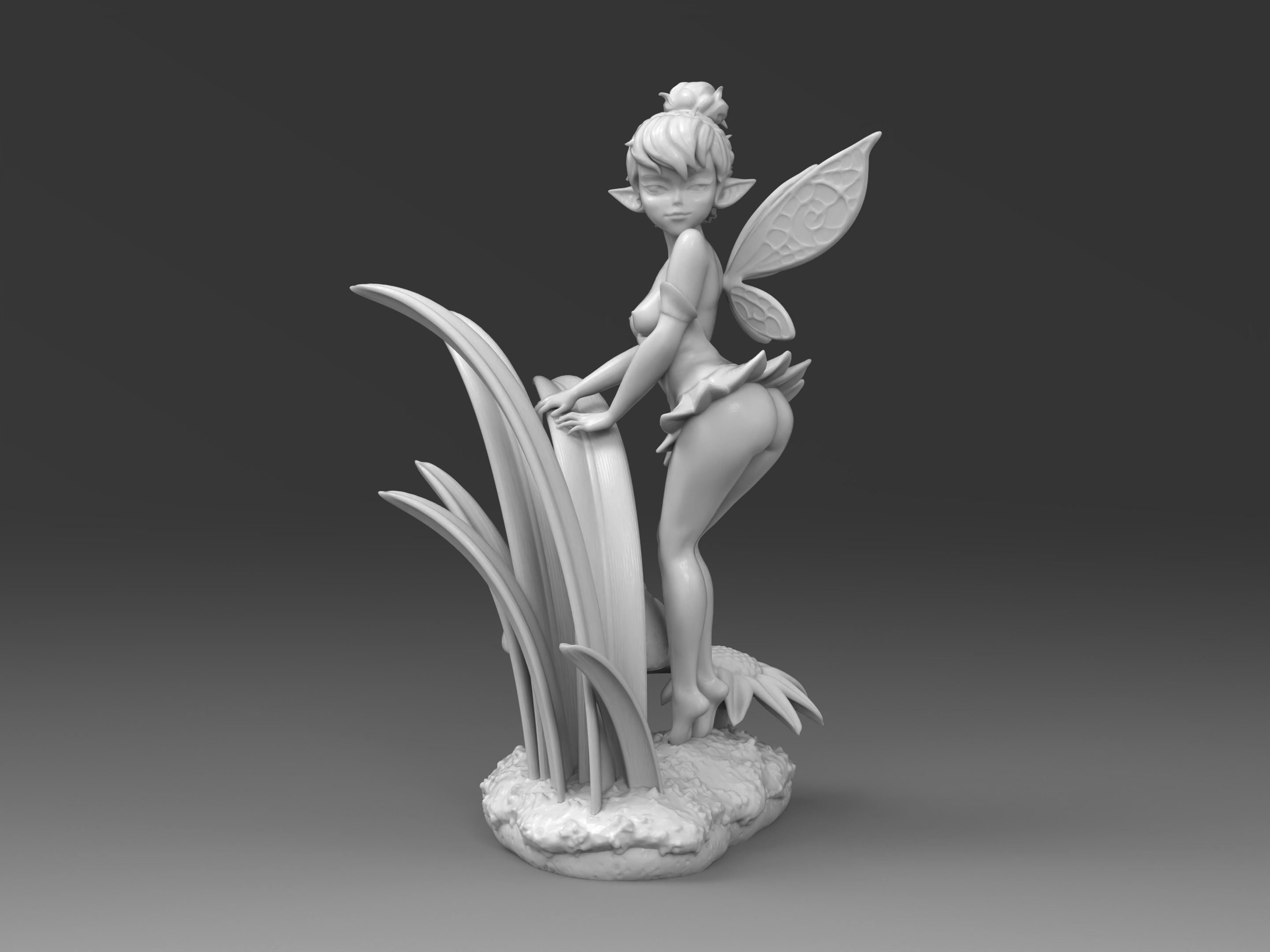 Tinker Bell 3D print model_15