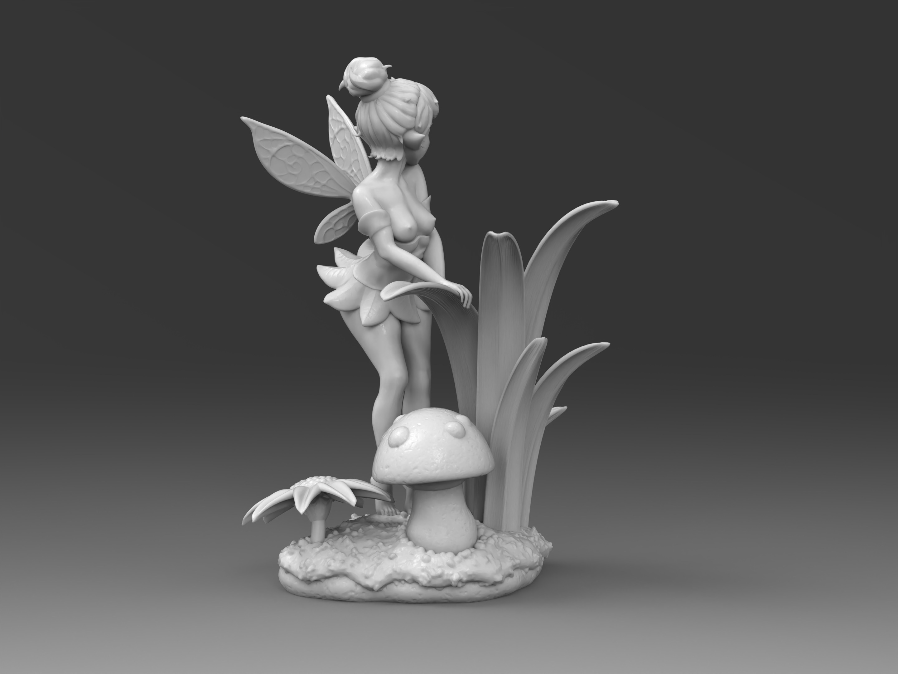 Tinker Bell 3D print model_12