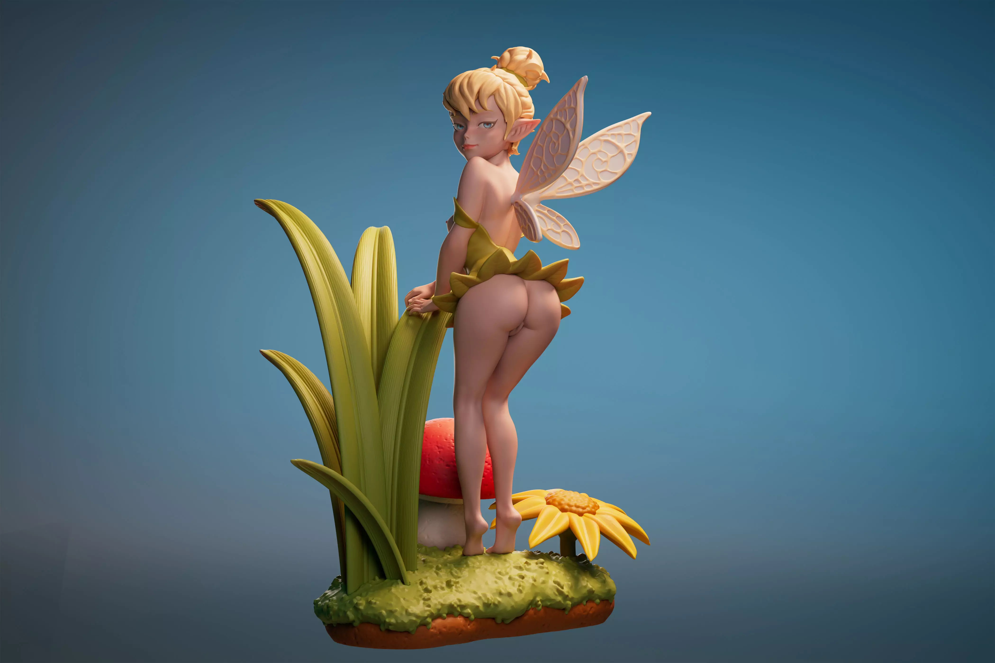 Tinker Bell 3D print model_0