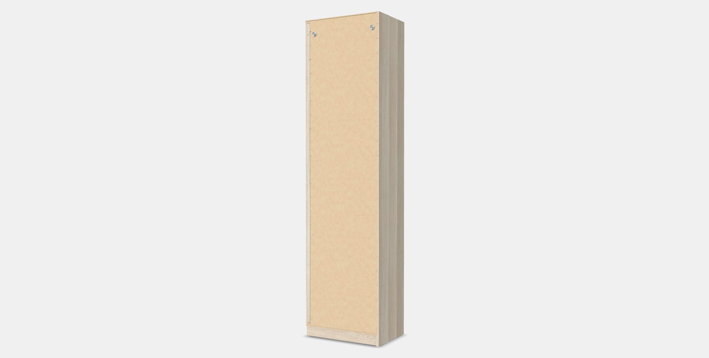 PAX Add-on corner unit with 4 shelves 9 3D model_3