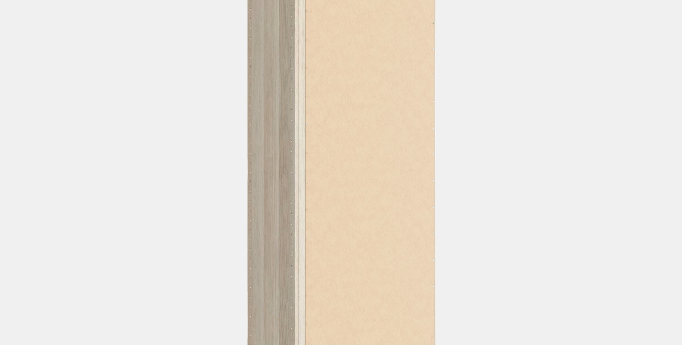 PAX Add-on corner unit with 4 shelves 9 3D model_4