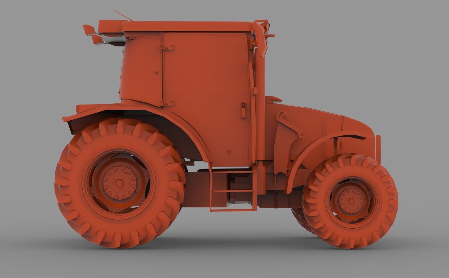 Renault Ares 550 RZ 3D print model_3