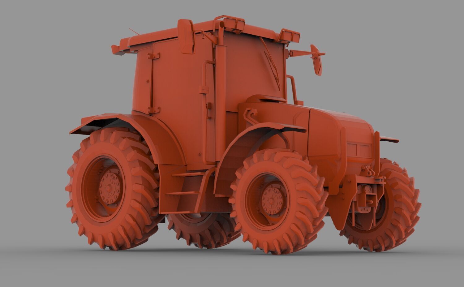 Renault Ares 550 RZ 3D print model_2