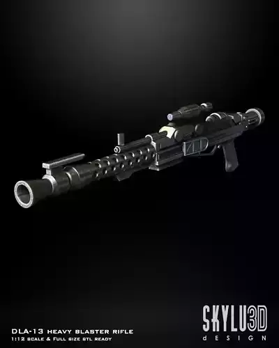 DLA-13 Heavy Blaster Rifle Bundle Pack