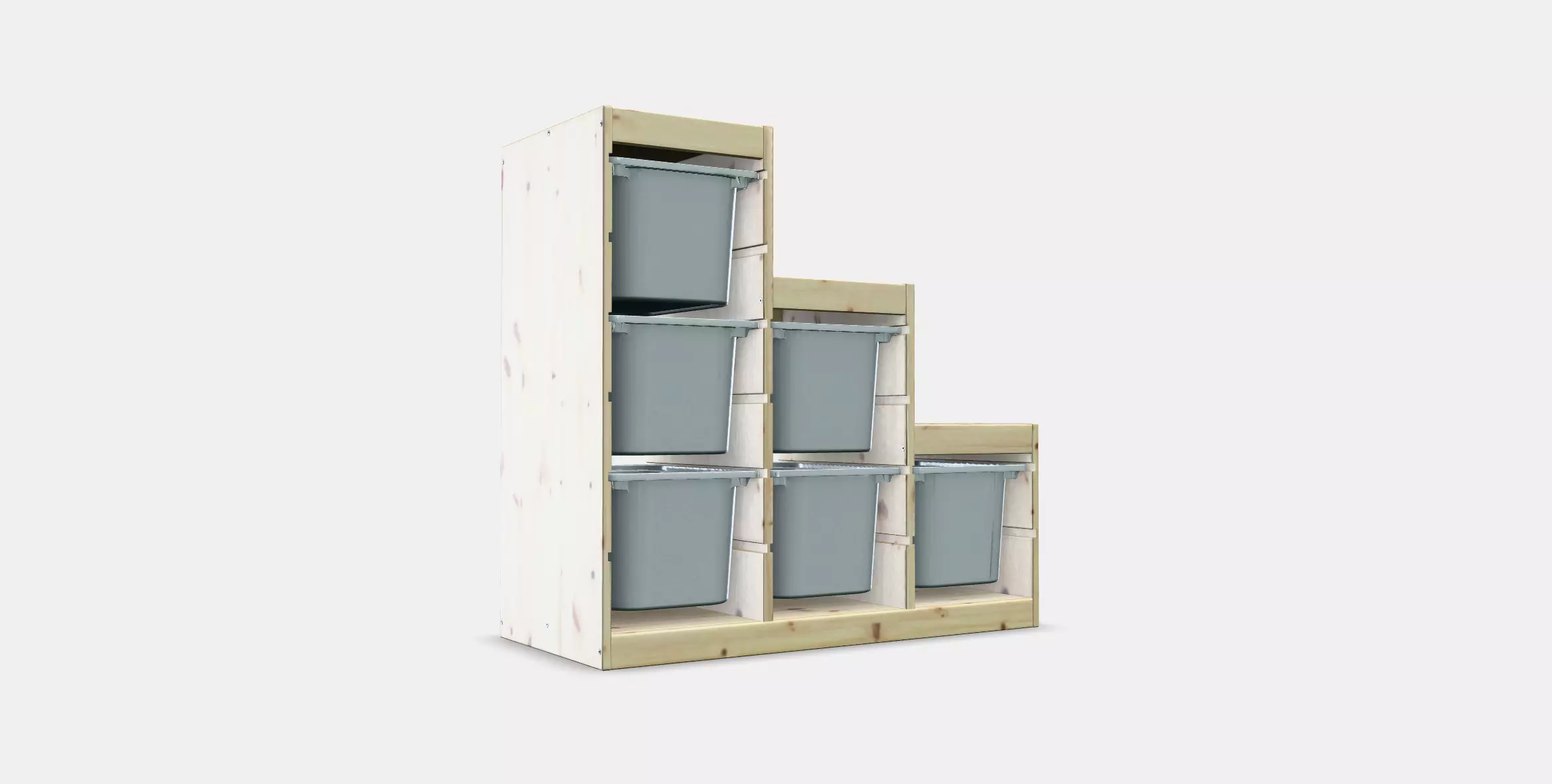 TROFAST Storage combination 48 3D model_0