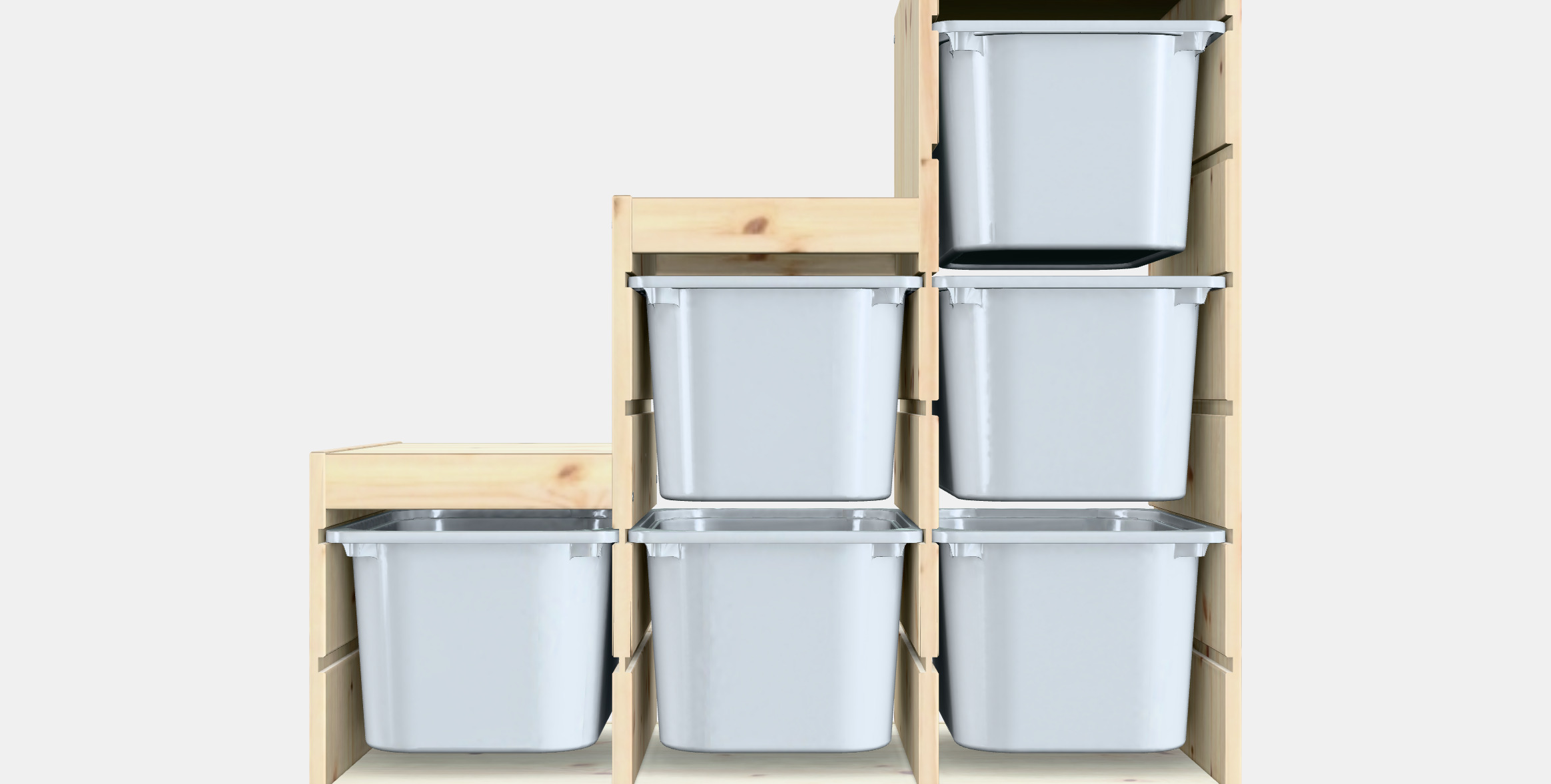 TROFAST Storage combination 48 3D model_16