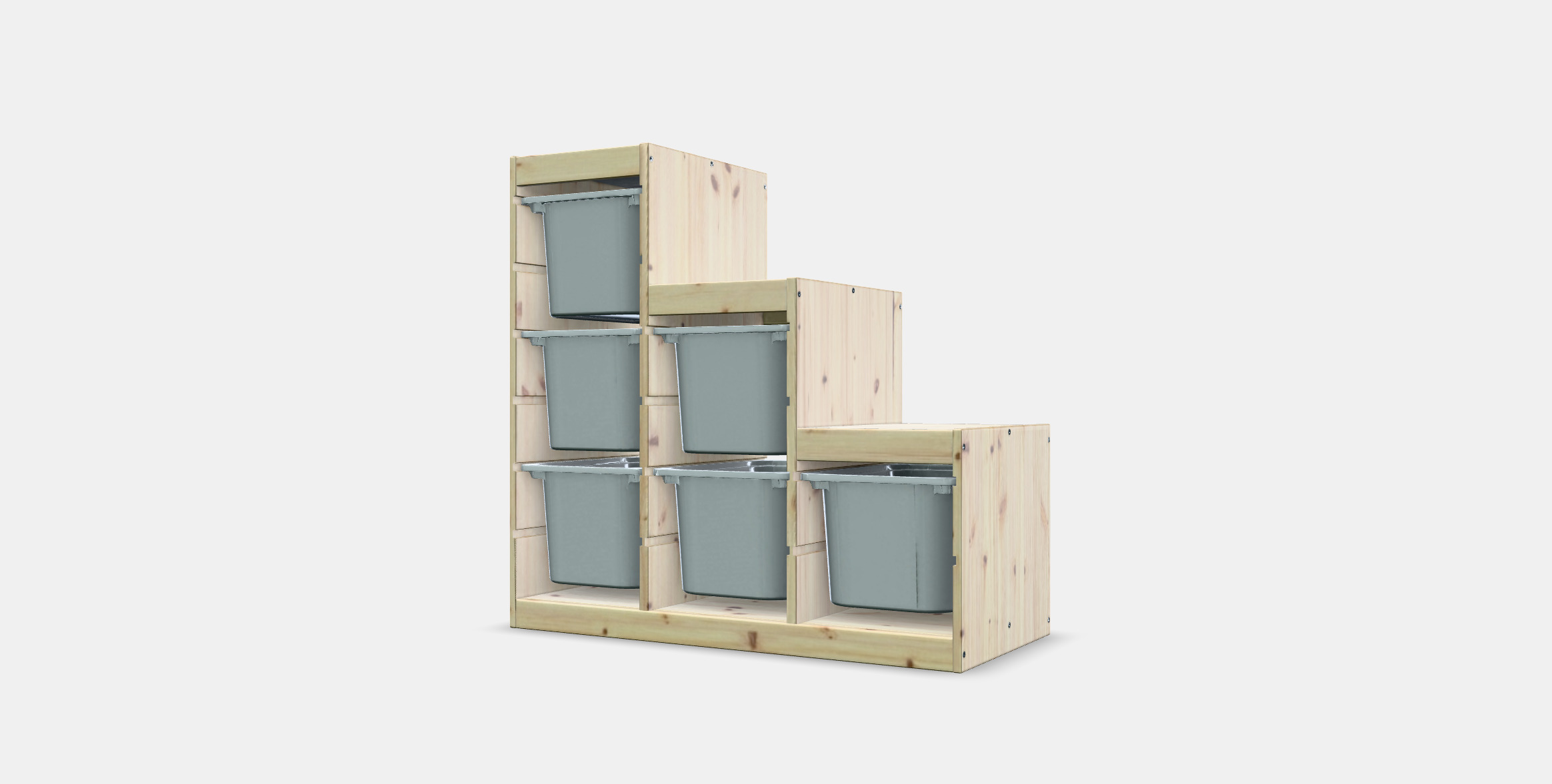 TROFAST Storage combination 48 3D model_10
