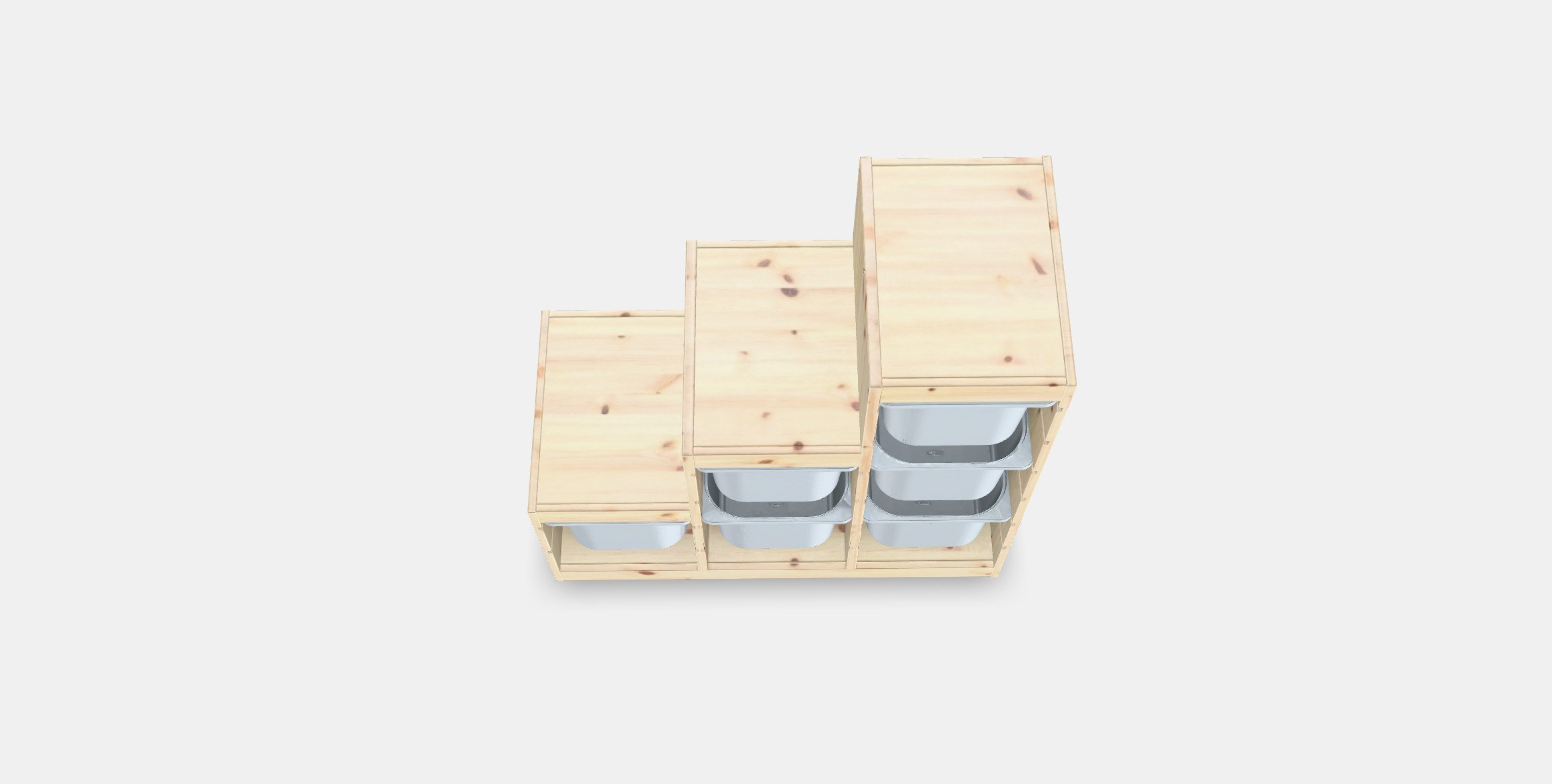 TROFAST Storage combination 48 3D model_2