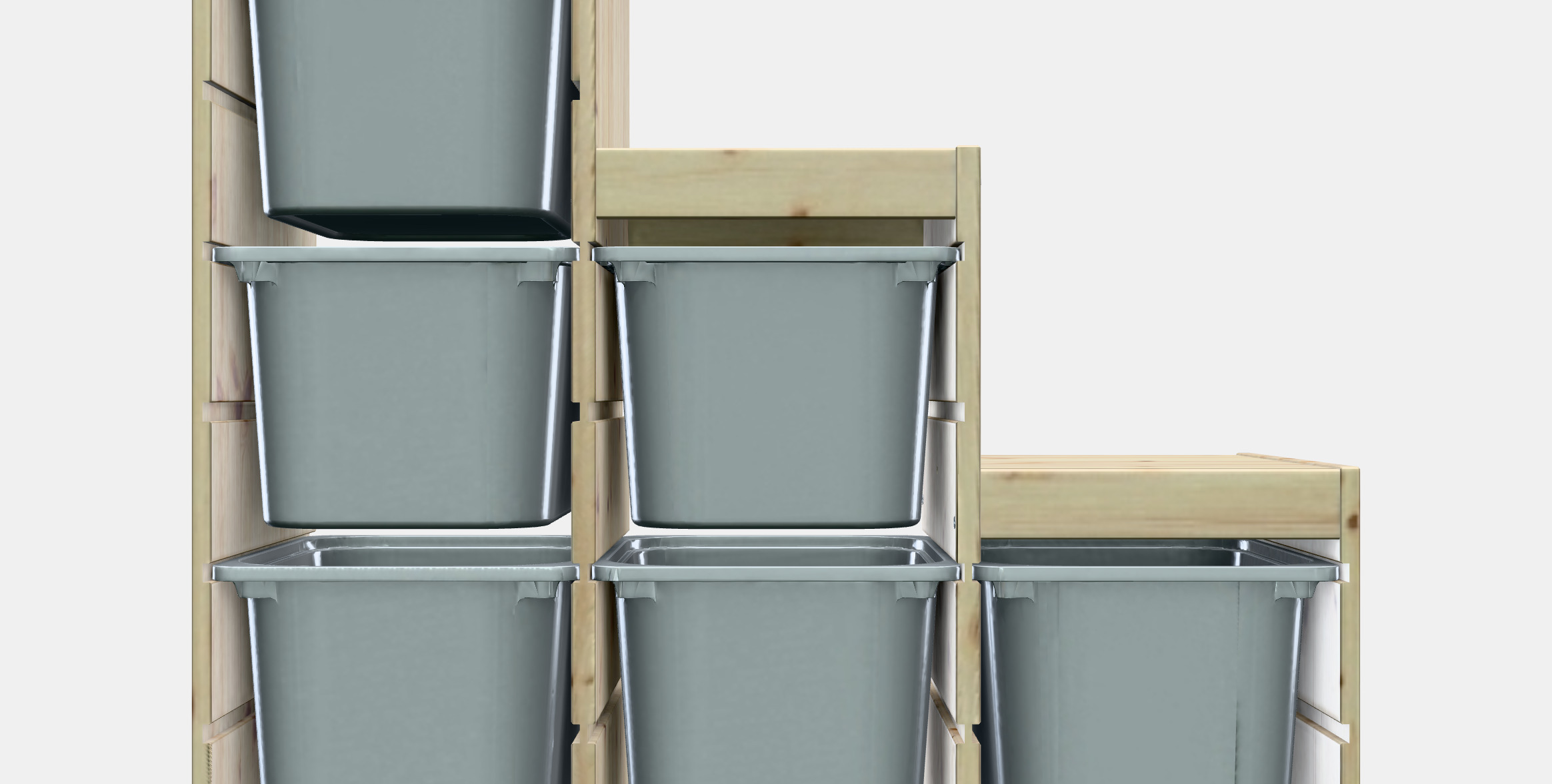 TROFAST Storage combination 48 3D model_13