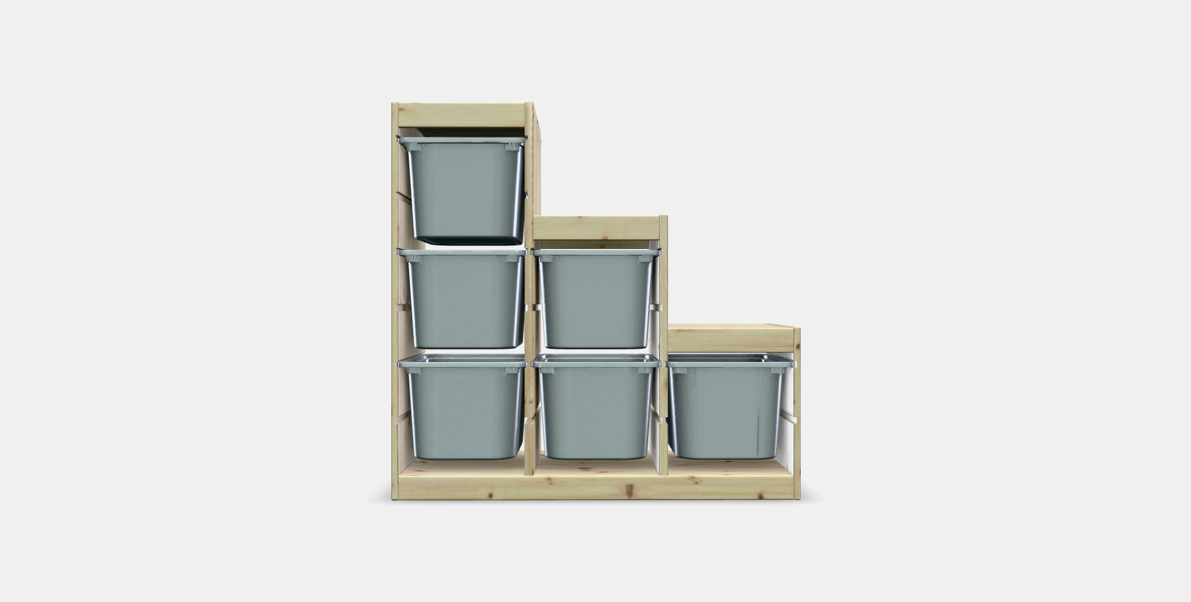 TROFAST Storage combination 48 3D model_11