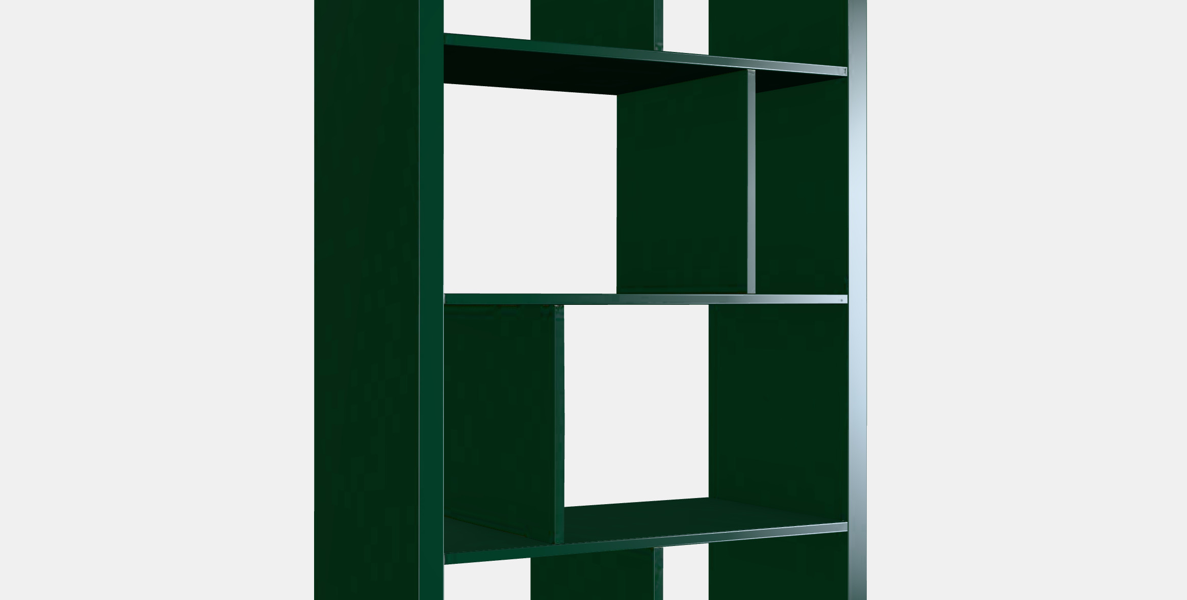 KALLAX Shelving unit 12 Low-poly 3D model_2