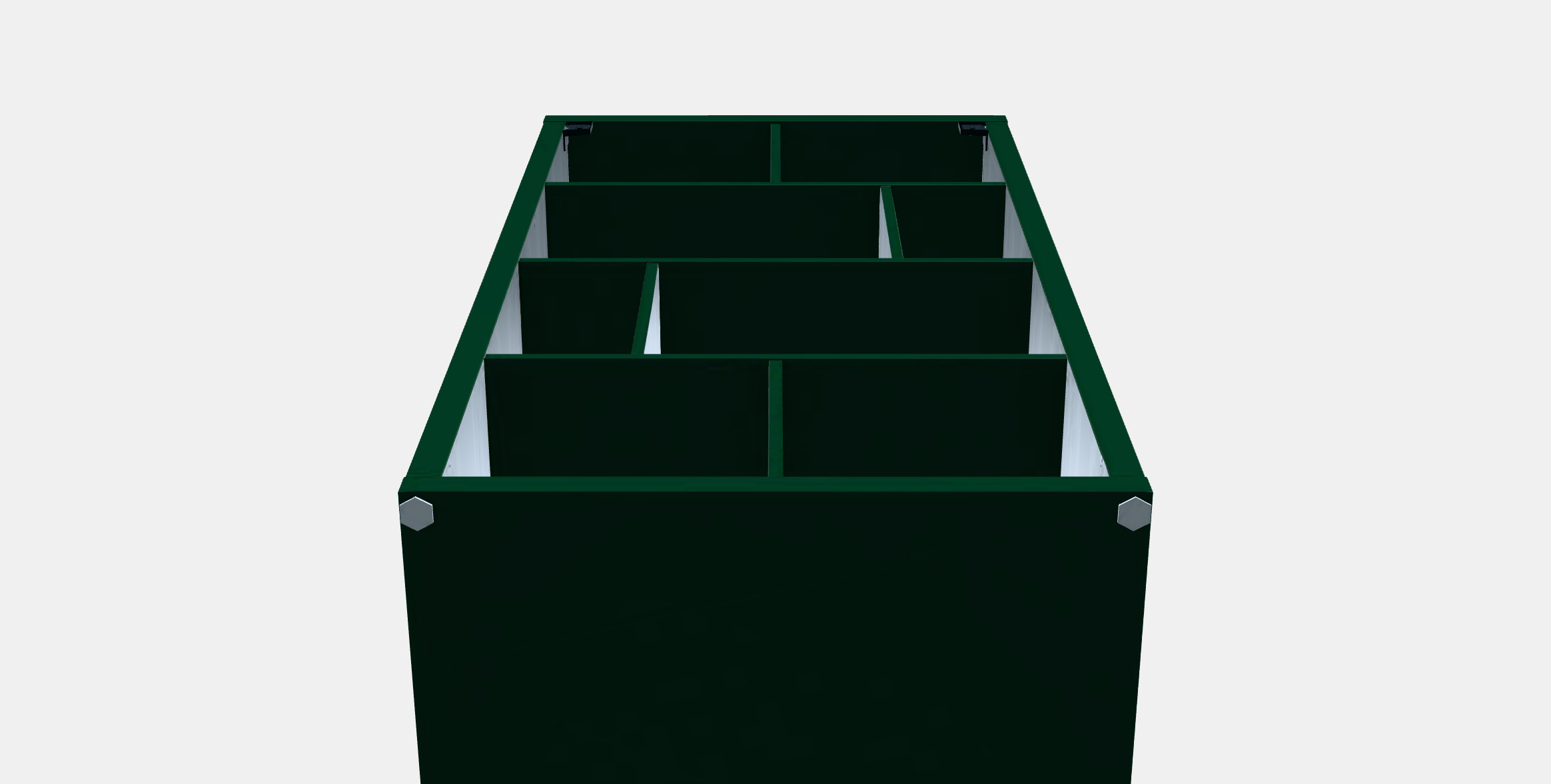 KALLAX Shelving unit 12 Low-poly 3D model_8