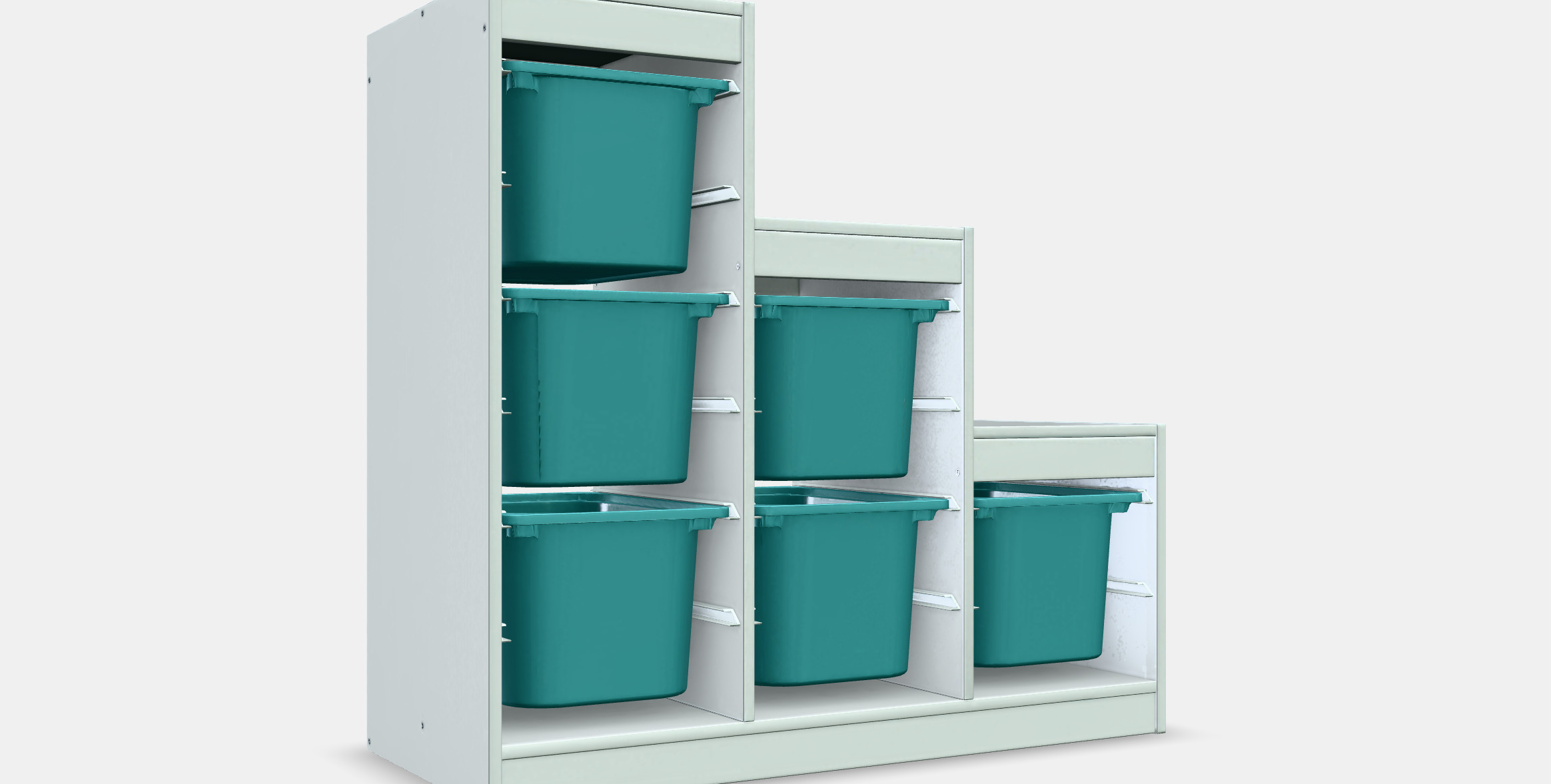 TROFAST Storage combination 50 3D model_9