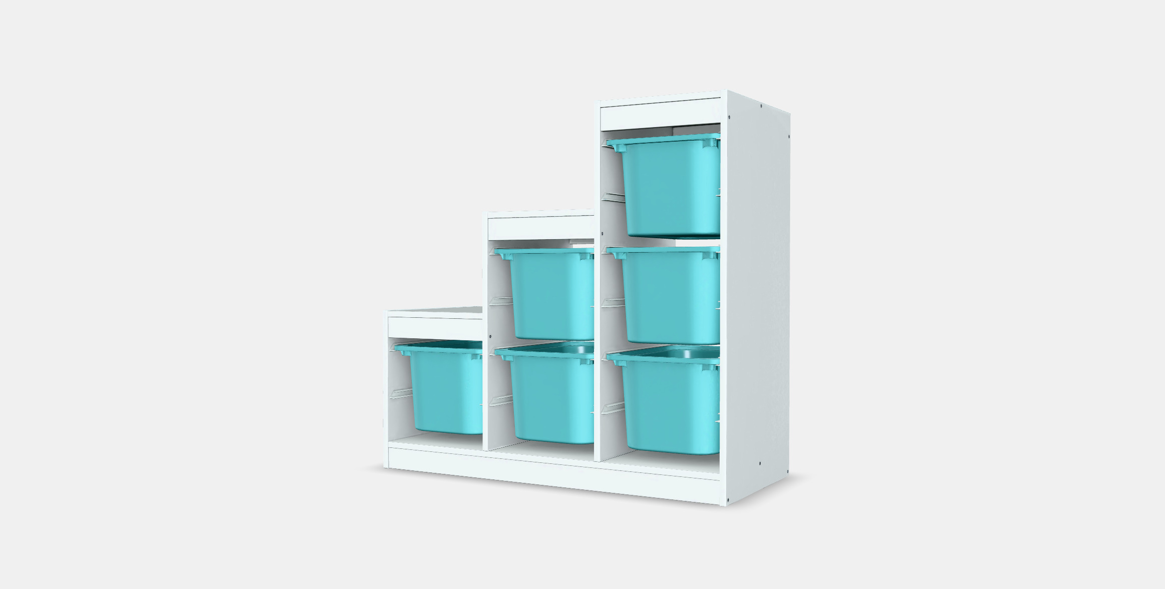 TROFAST Storage combination 50 3D model_4