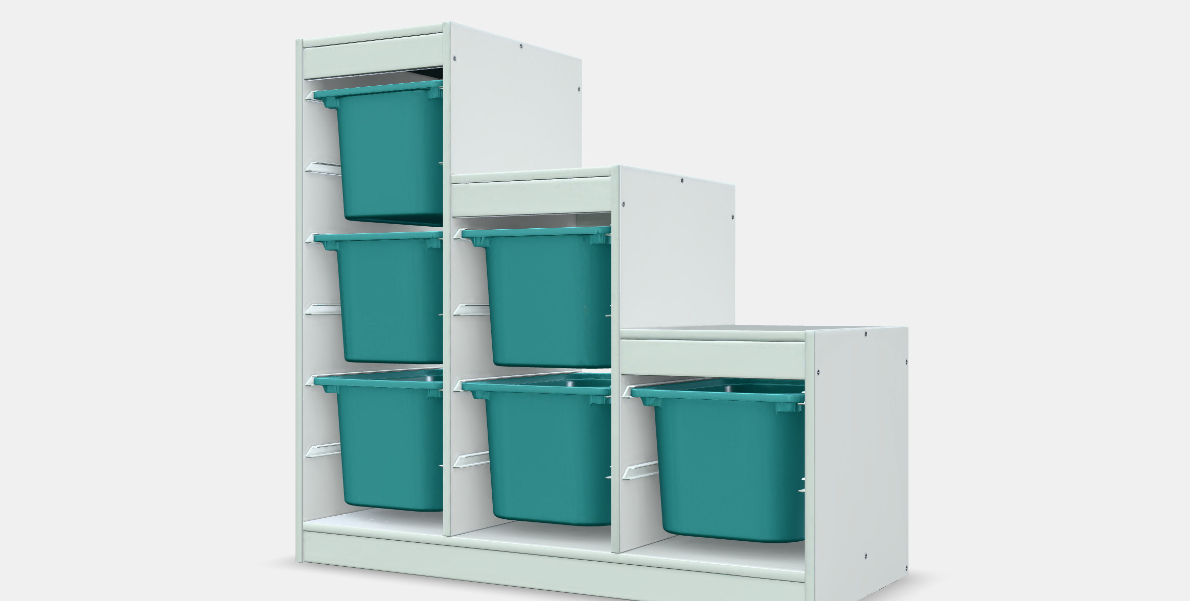 TROFAST Storage combination 50 3D model_13