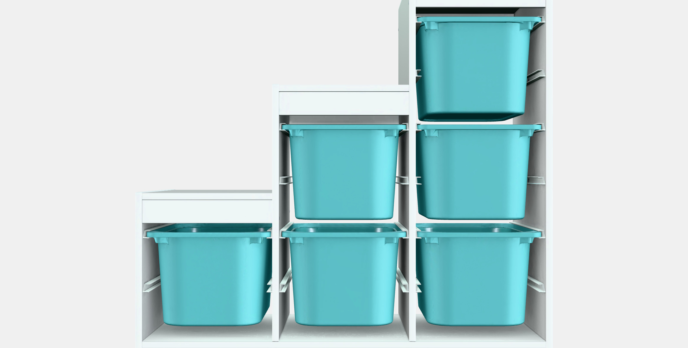 TROFAST Storage combination 50 3D model_16