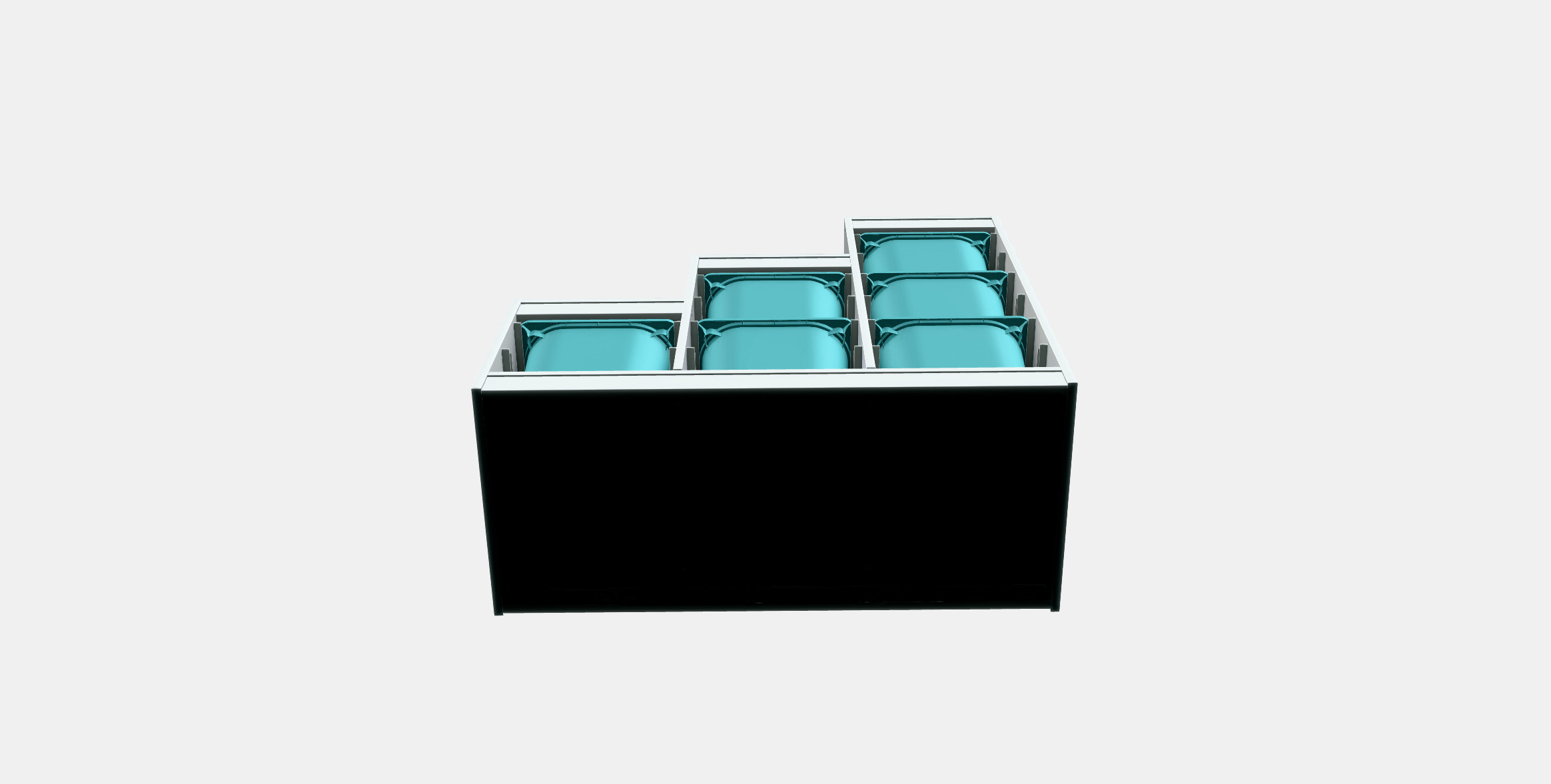 TROFAST Storage combination 50 3D model_7