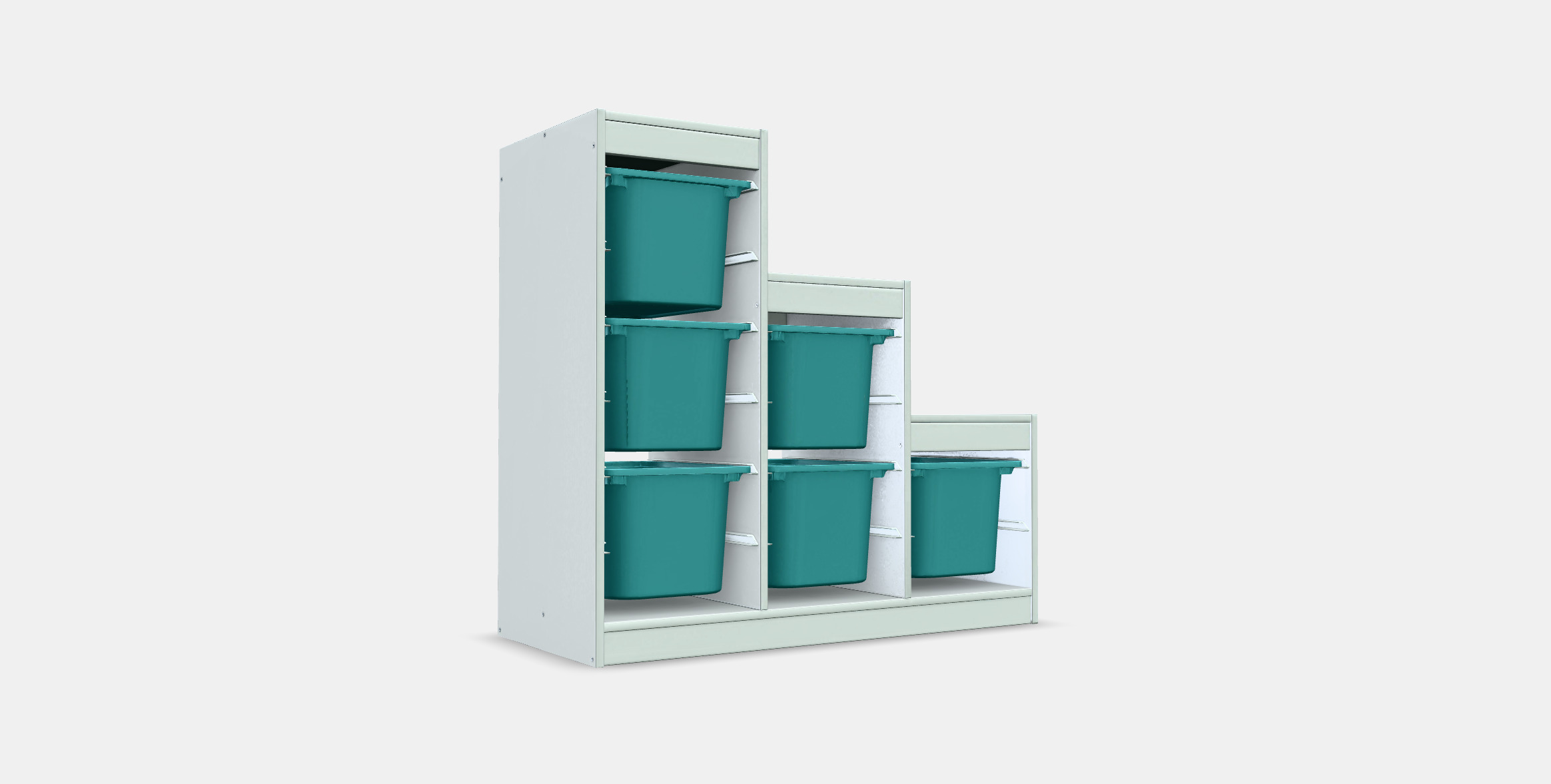 TROFAST Storage combination 50 3D model_2