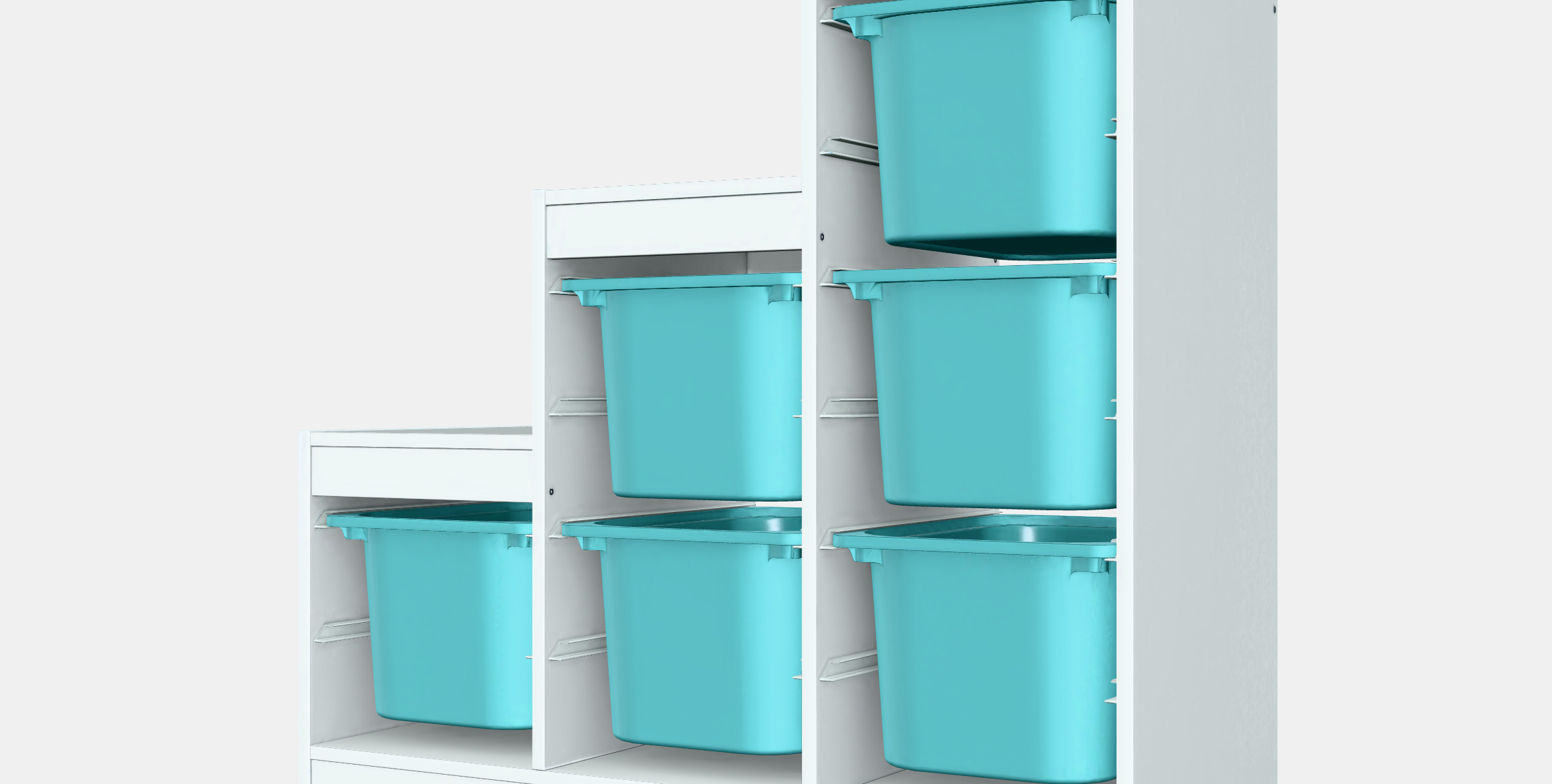 TROFAST Storage combination 50 3D model_5