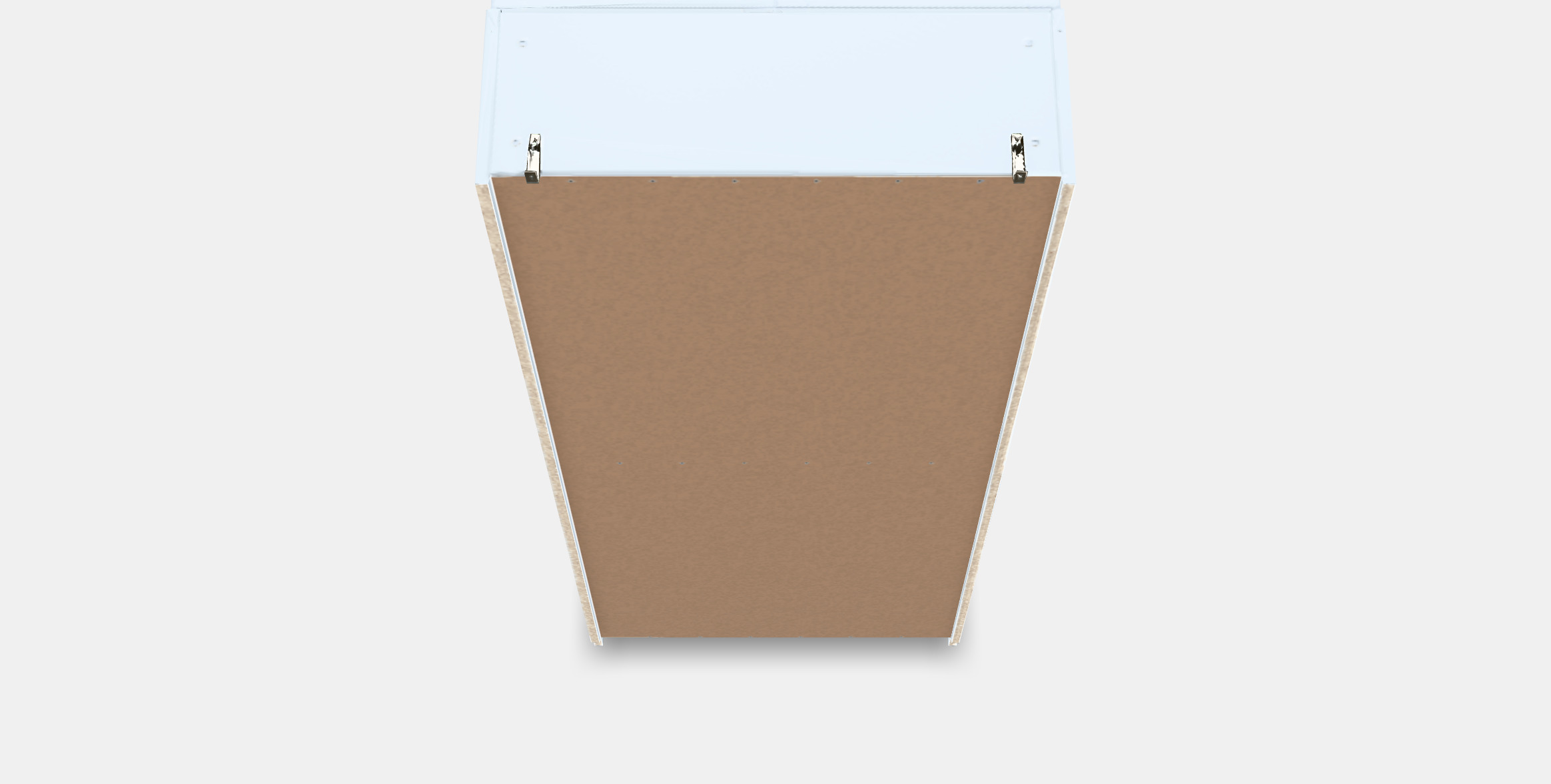 BILLY - OXBERG Bookcase 3 Low-poly 3D model_5