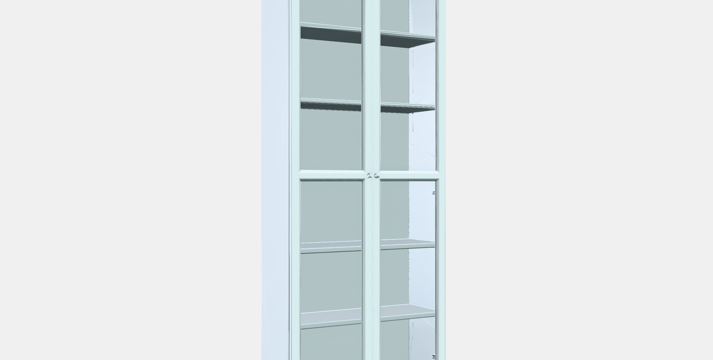 BILLY - OXBERG Bookcase 3 Low-poly 3D model_8