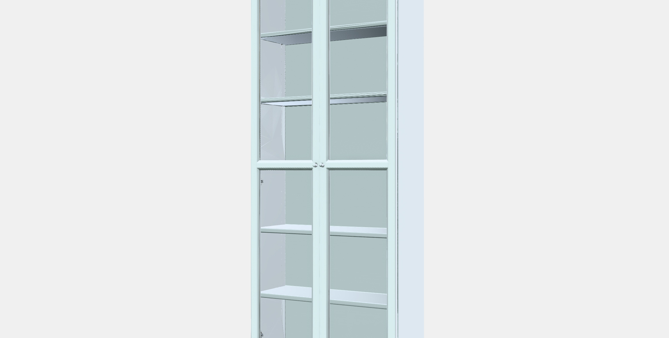 BILLY - OXBERG Bookcase 3 Low-poly 3D model_13