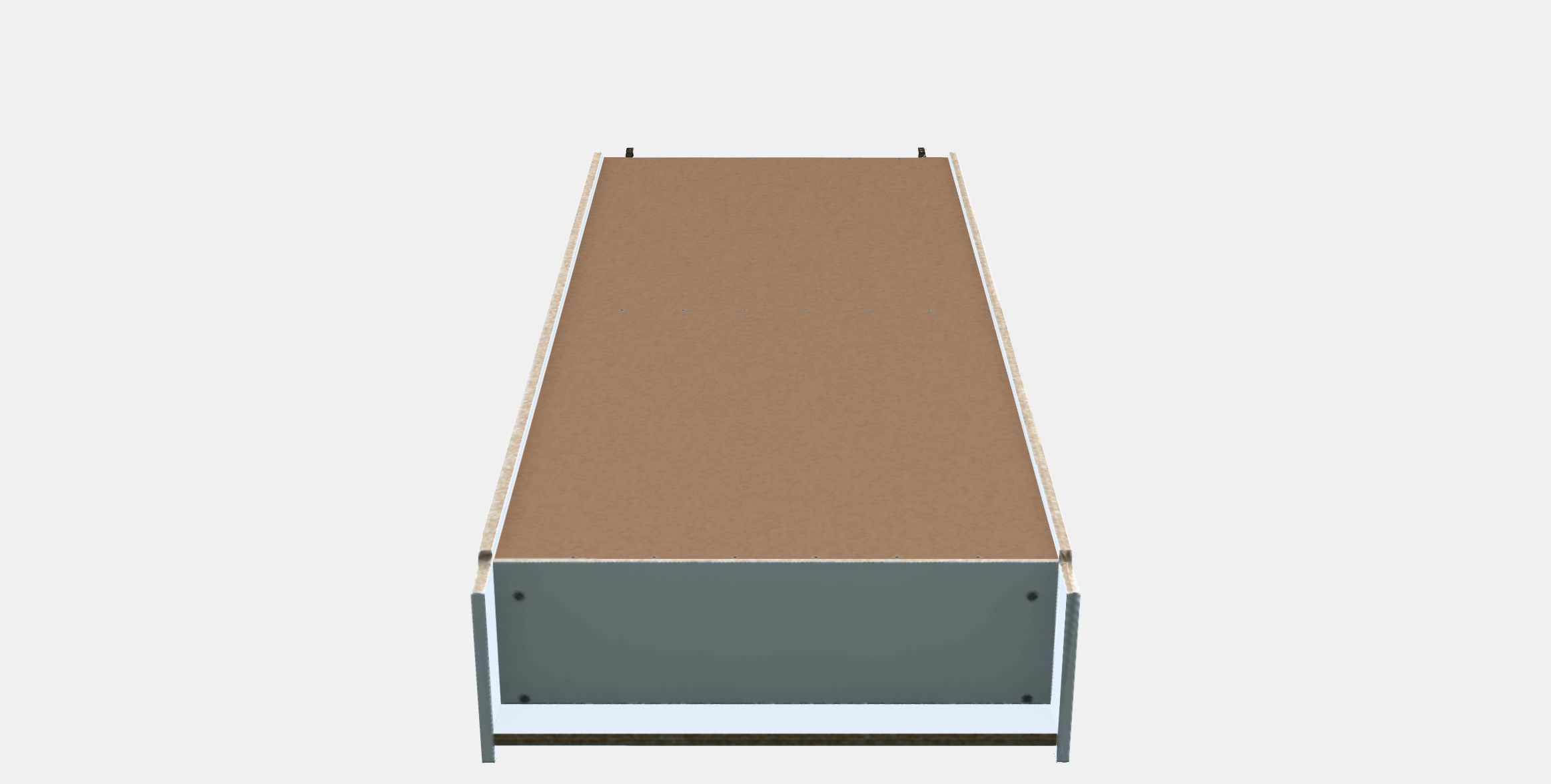 BILLY - OXBERG Bookcase 3 Low-poly 3D model_9