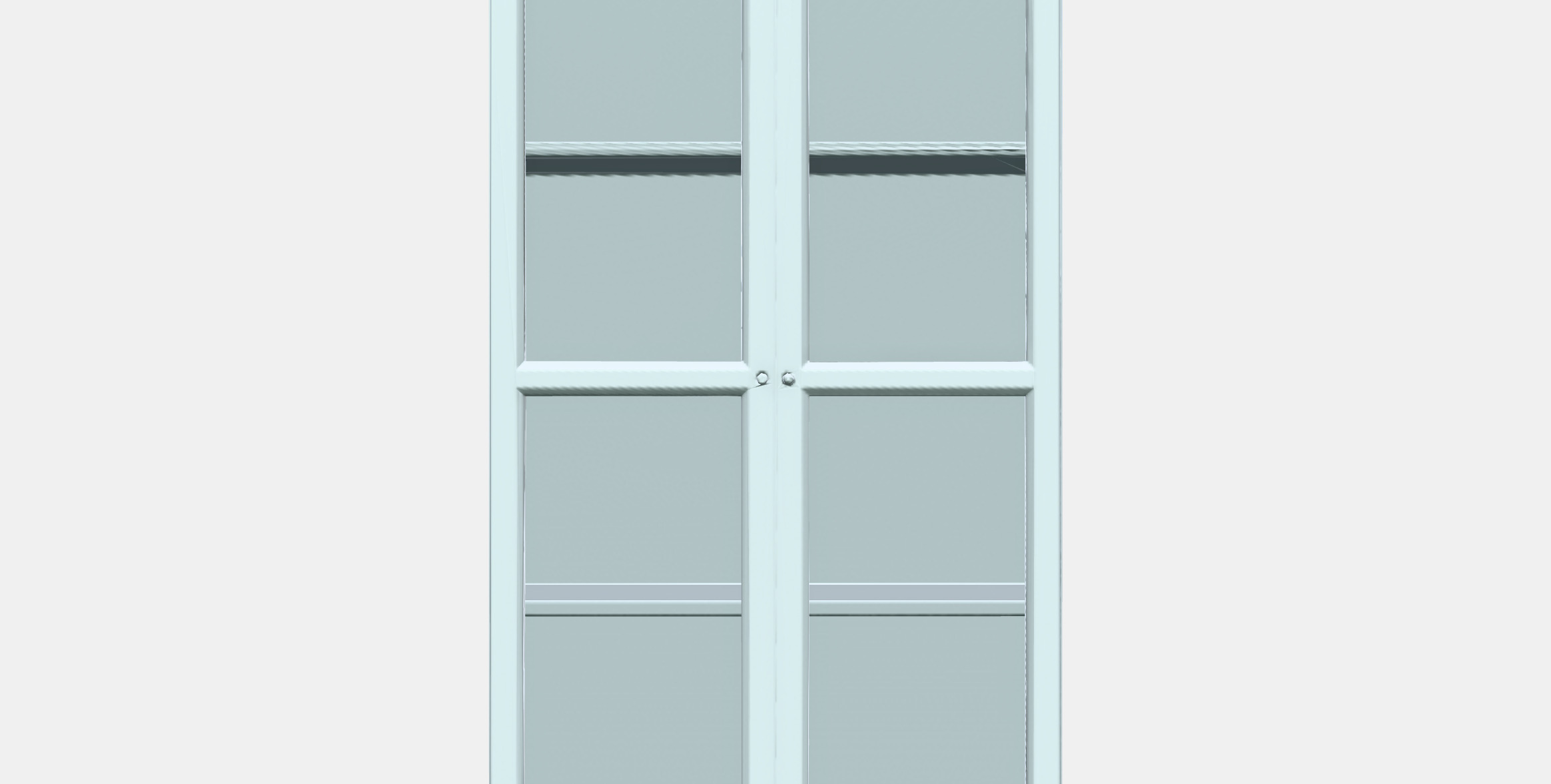 BILLY - OXBERG Bookcase 3 Low-poly 3D model_11