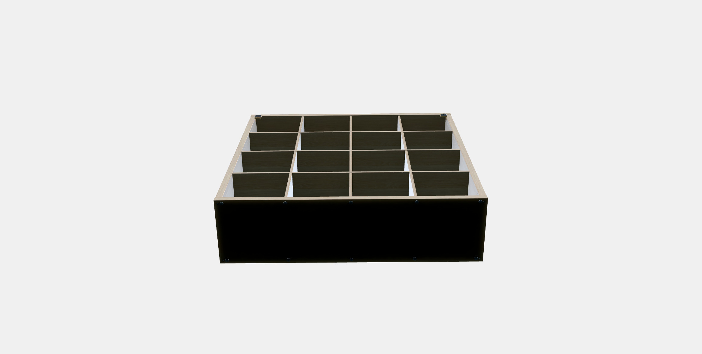 KALLAX Shelving unit 13 Low-poly 3D model_7