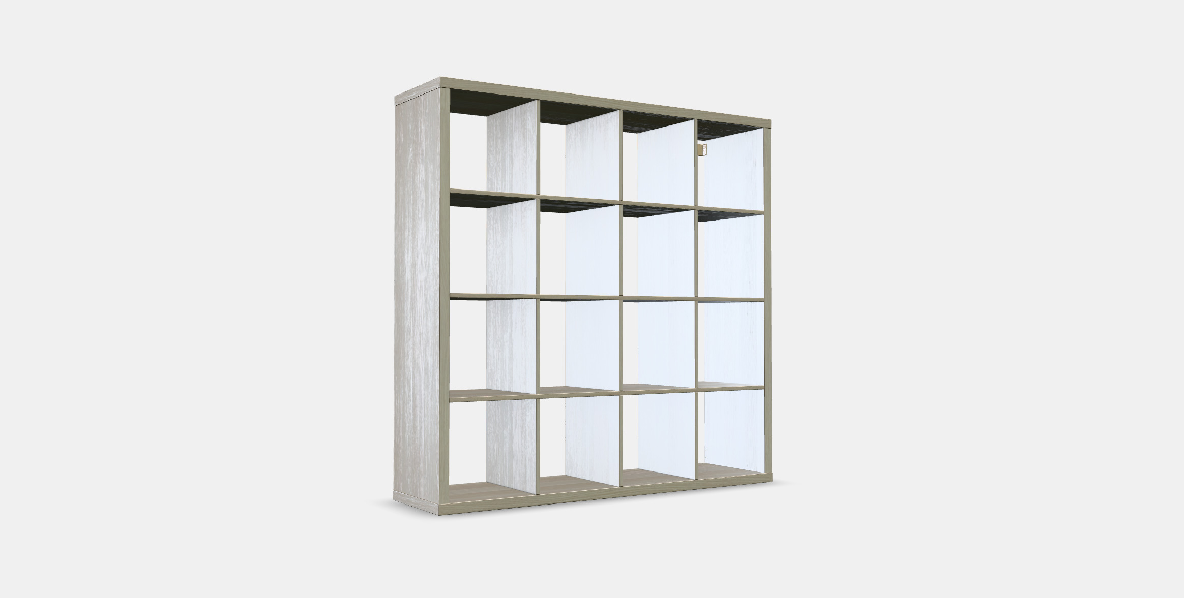 KALLAX Shelving unit 13 Low-poly 3D model_4