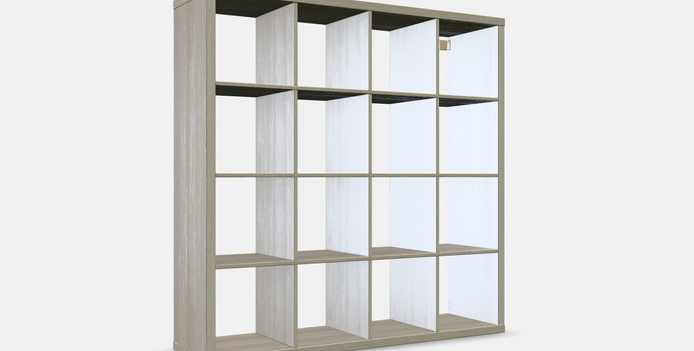 KALLAX Shelving unit 13 Low-poly 3D model_9