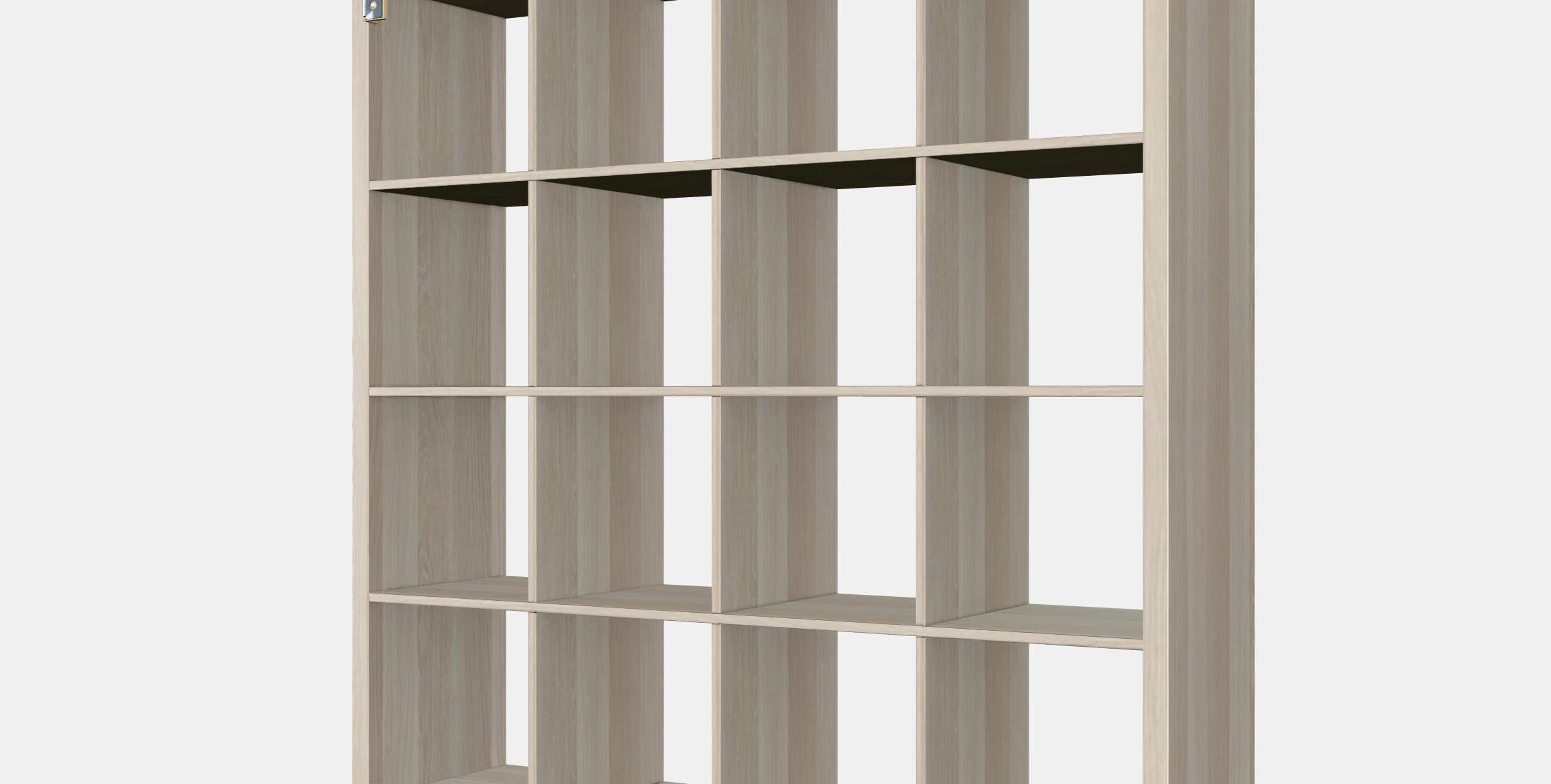 KALLAX Shelving unit 13 Low-poly 3D model_6