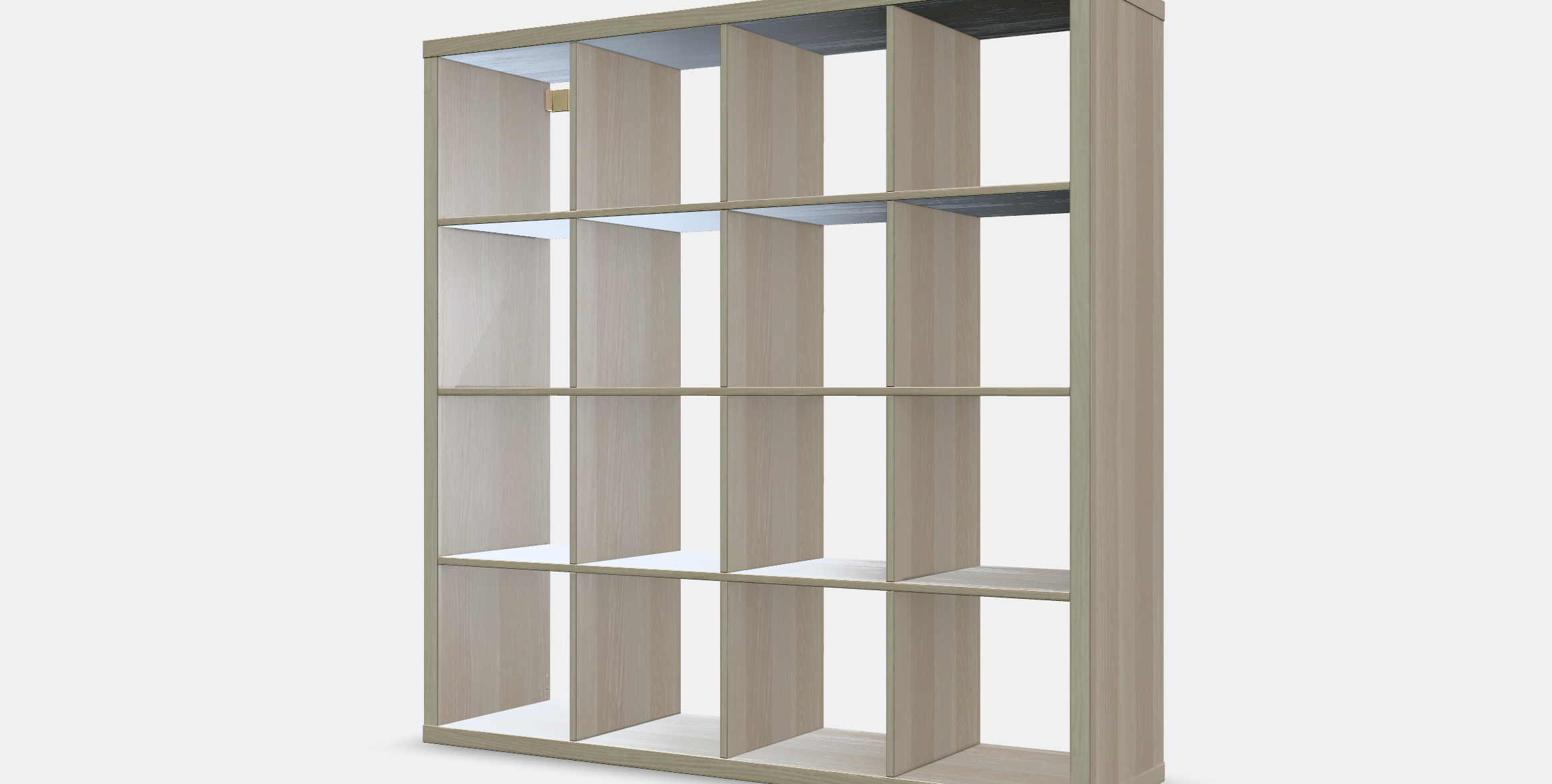 KALLAX Shelving unit 13 Low-poly 3D model_13