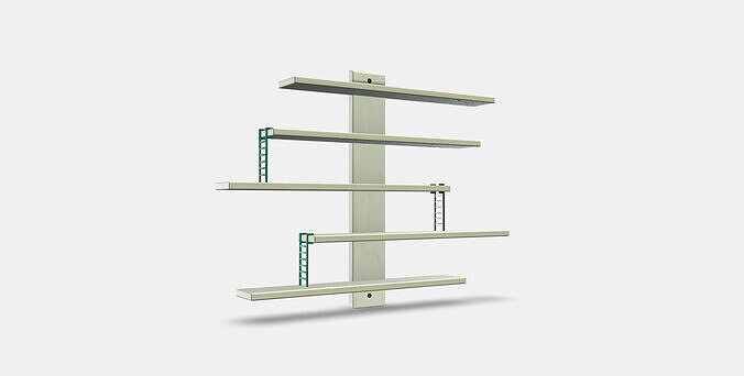 LUSTIGT Wall shelf 3D model