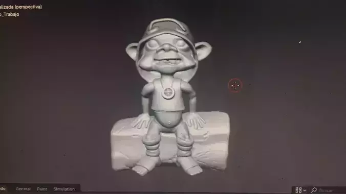 Peque Argentino Nino 3D print model