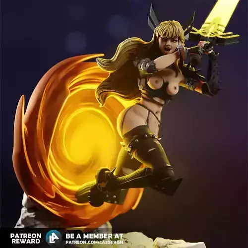 NSFW Magik from Marvel Rivals Fan Art
