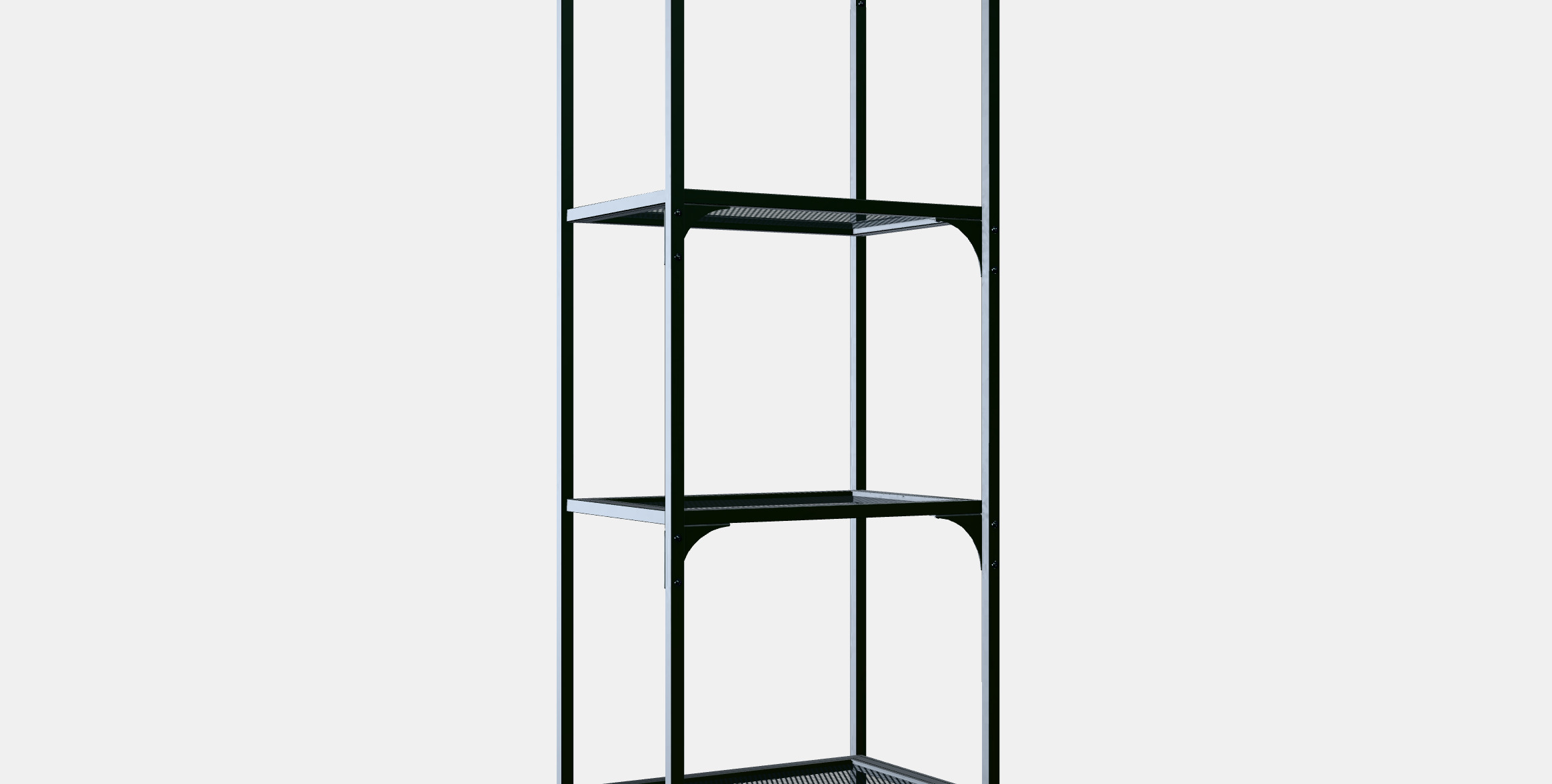FJALLBO Shelving unit 1 3D model_9