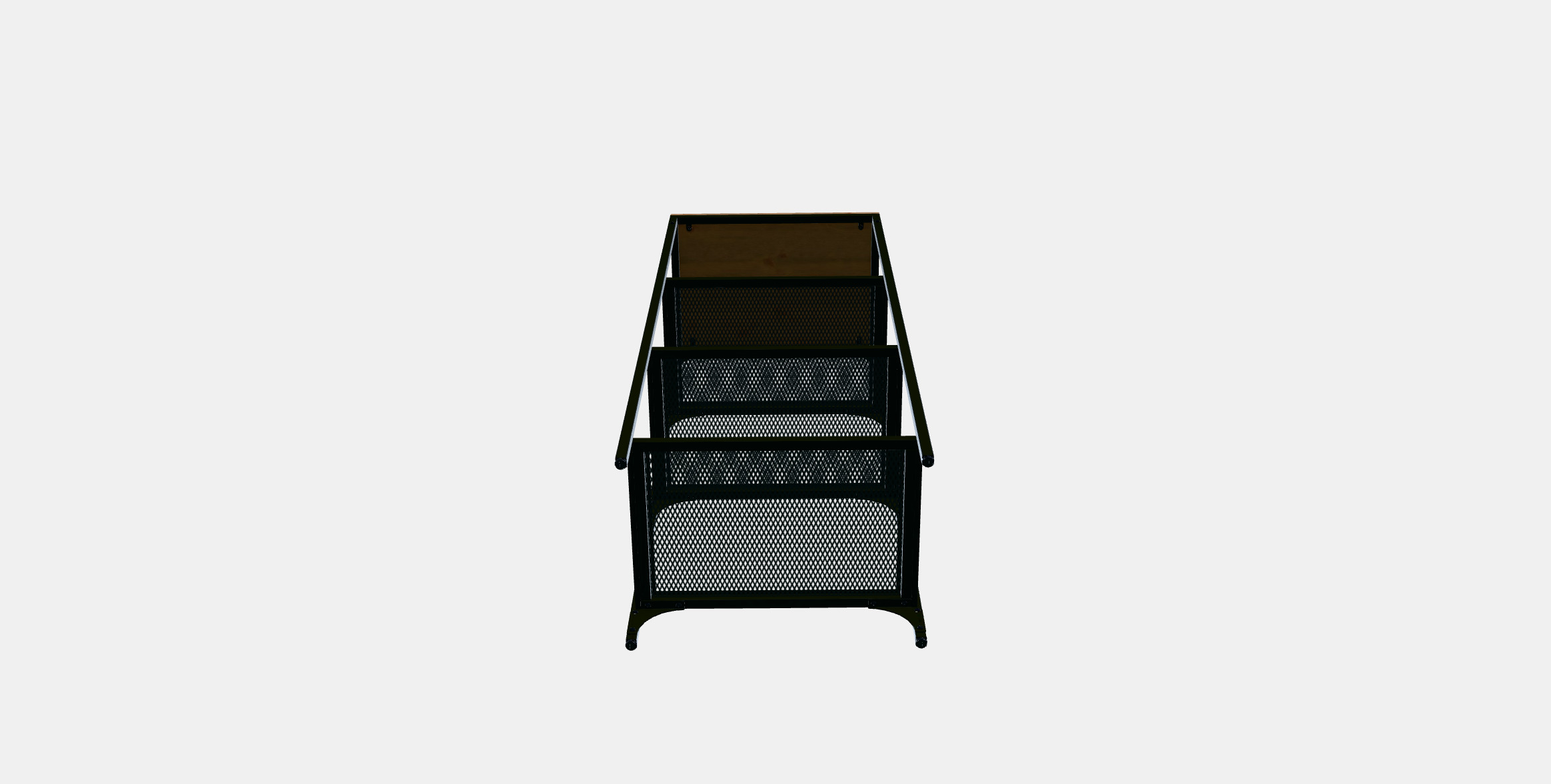 FJALLBO Shelving unit 1 3D model_7