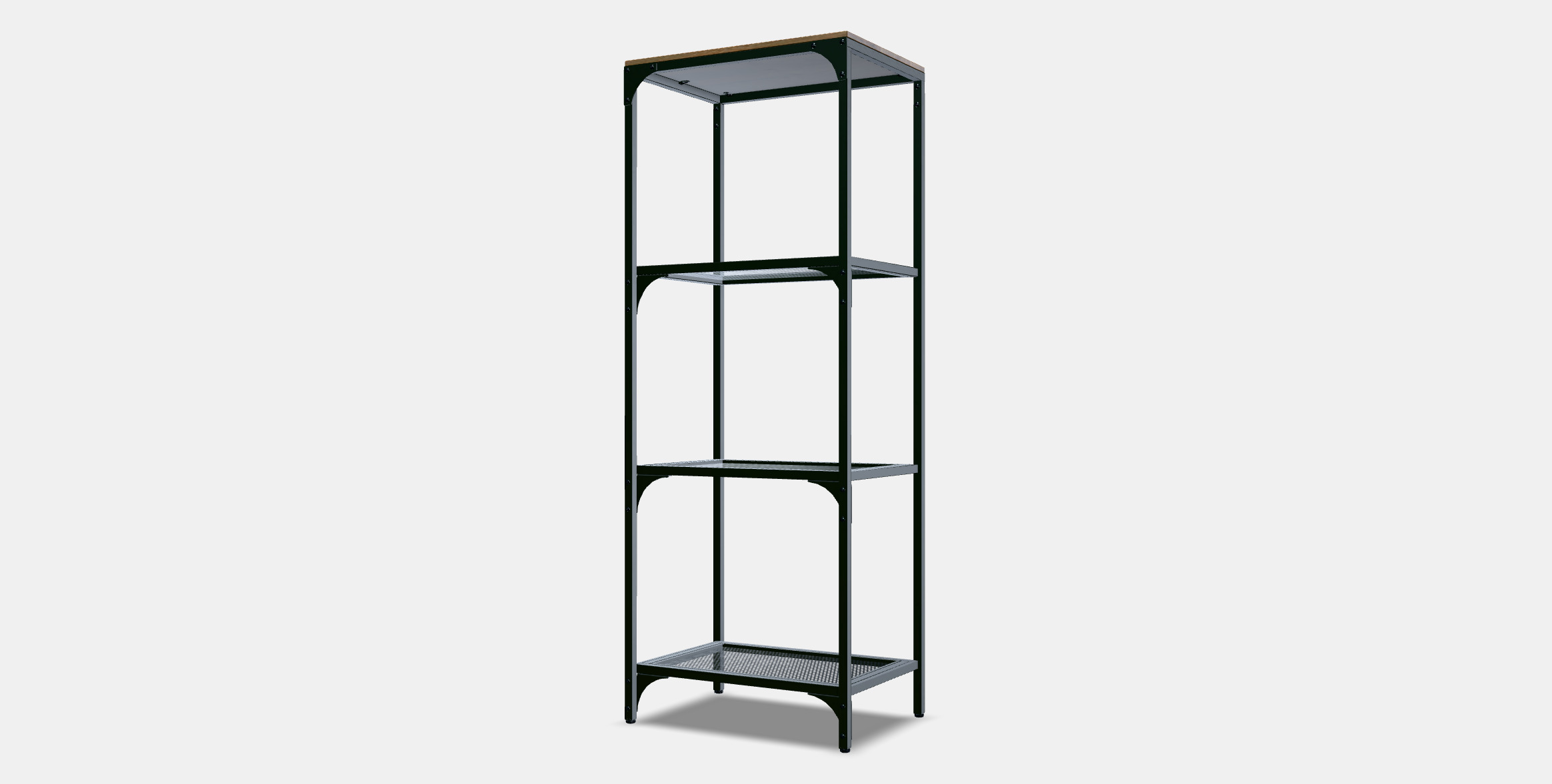 FJALLBO Shelving unit 1 3D model_12