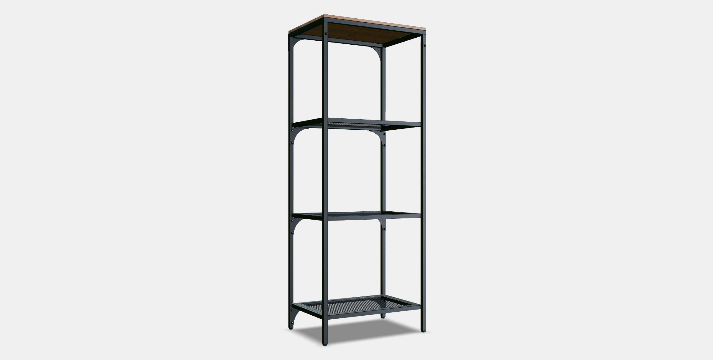 FJALLBO Shelving unit 1 3D model_16