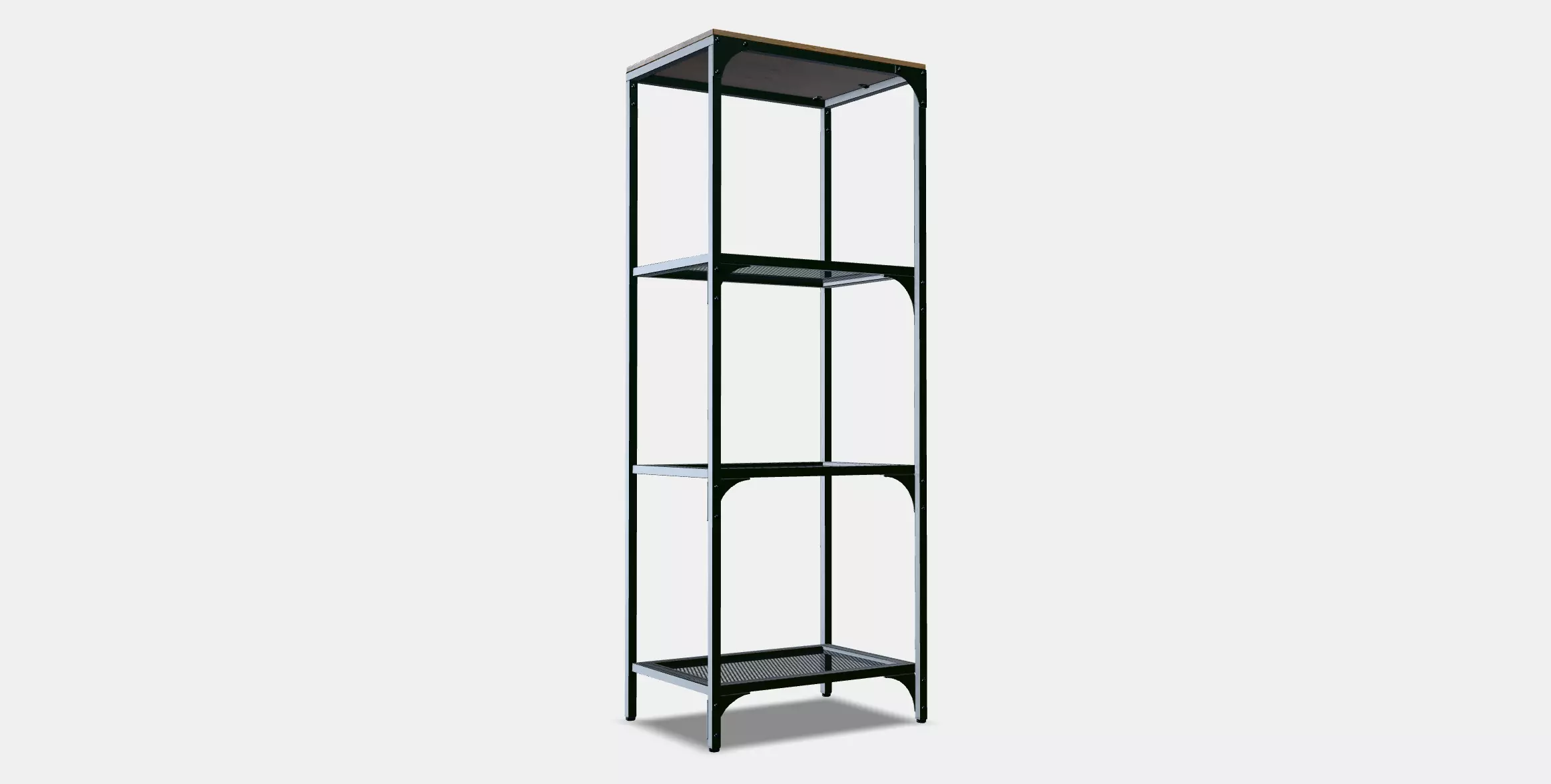FJALLBO Shelving unit 1 3D model_0