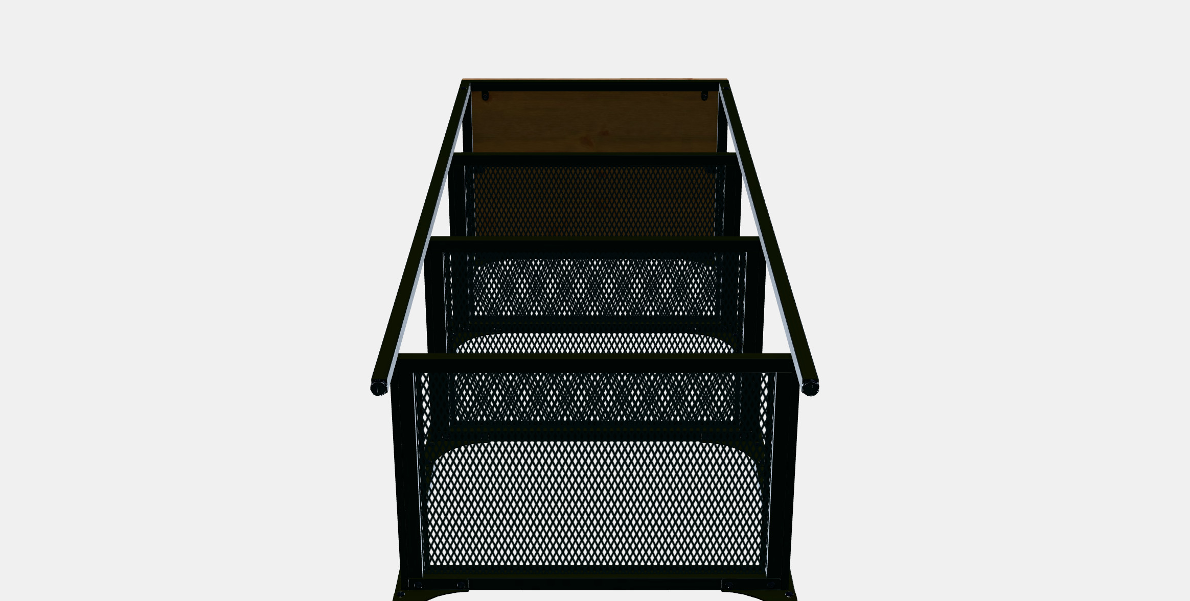FJALLBO Shelving unit 1 3D model_8