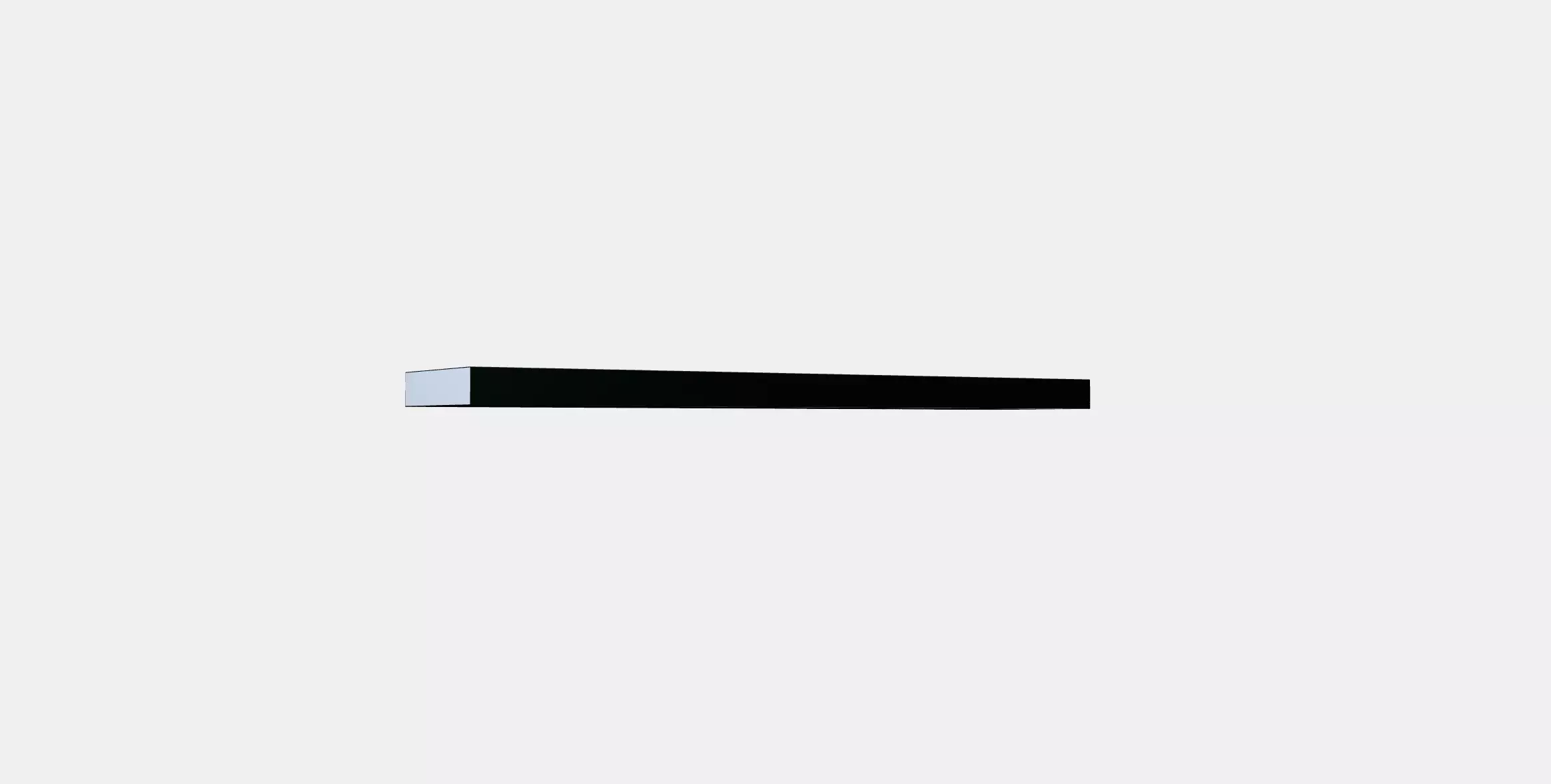 LACK Wall shelf 4 Low-poly 3D model_0