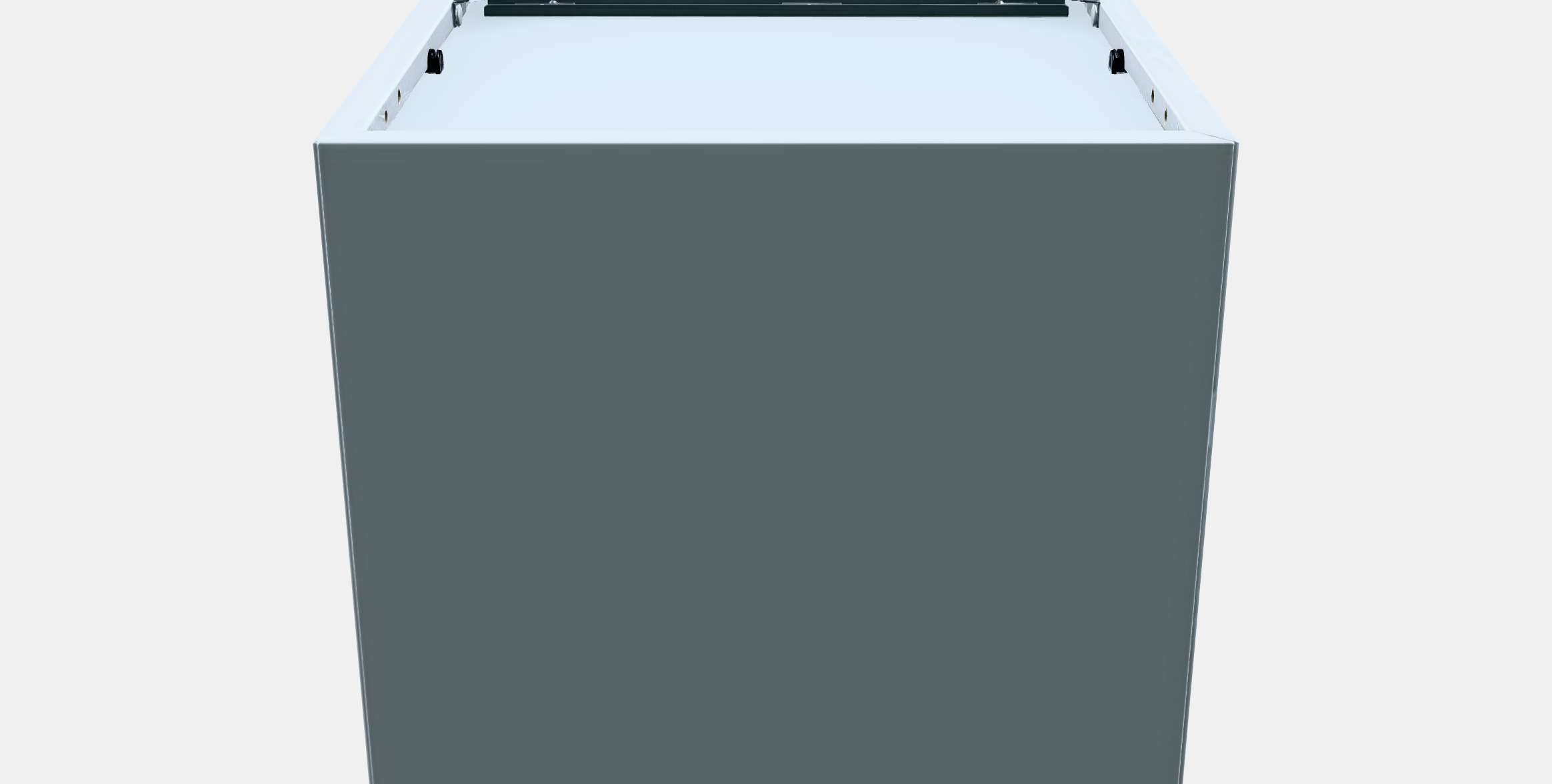 EKET Wall-mounted shelving unit 1 Low-poly 3D model_8