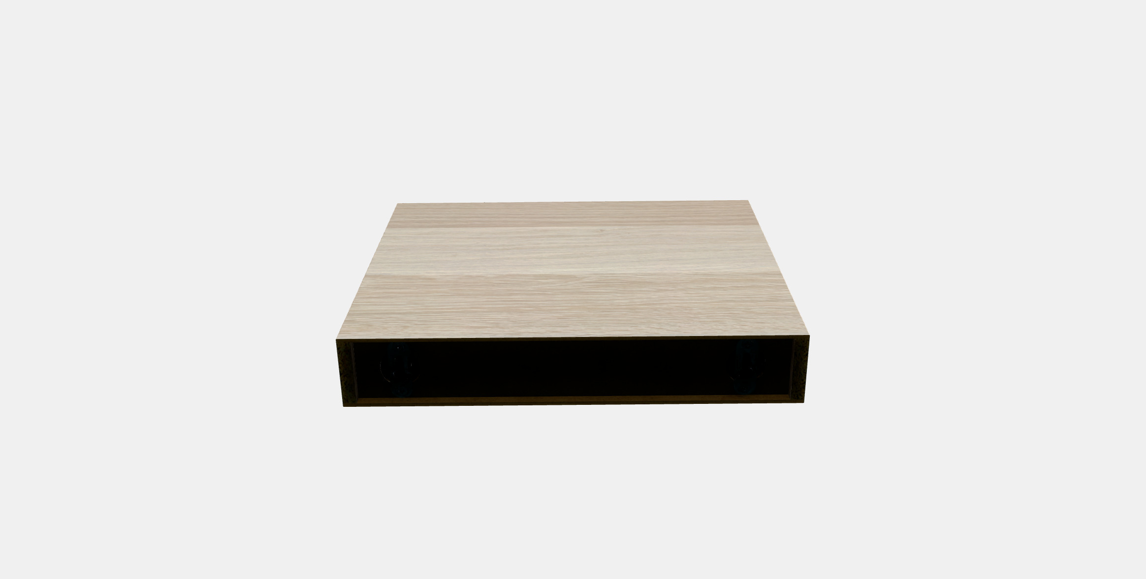 LACK Wall shelf 5 Low-poly 3D model_4