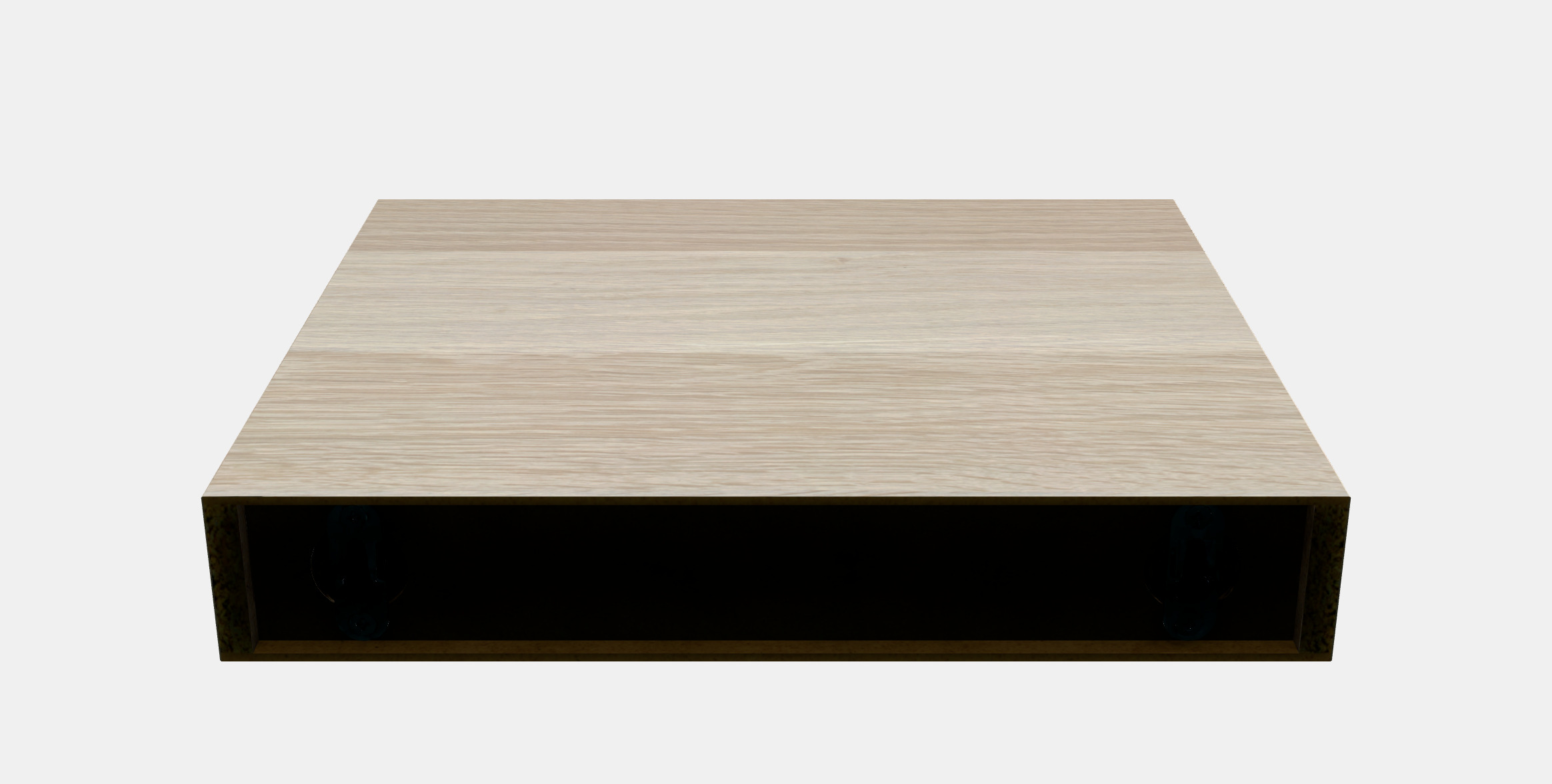 LACK Wall shelf 5 Low-poly 3D model_8