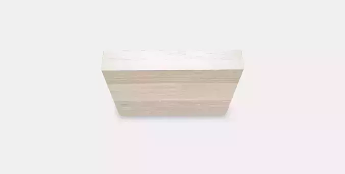 LACK Wall shelf 5 Low-poly 3D model